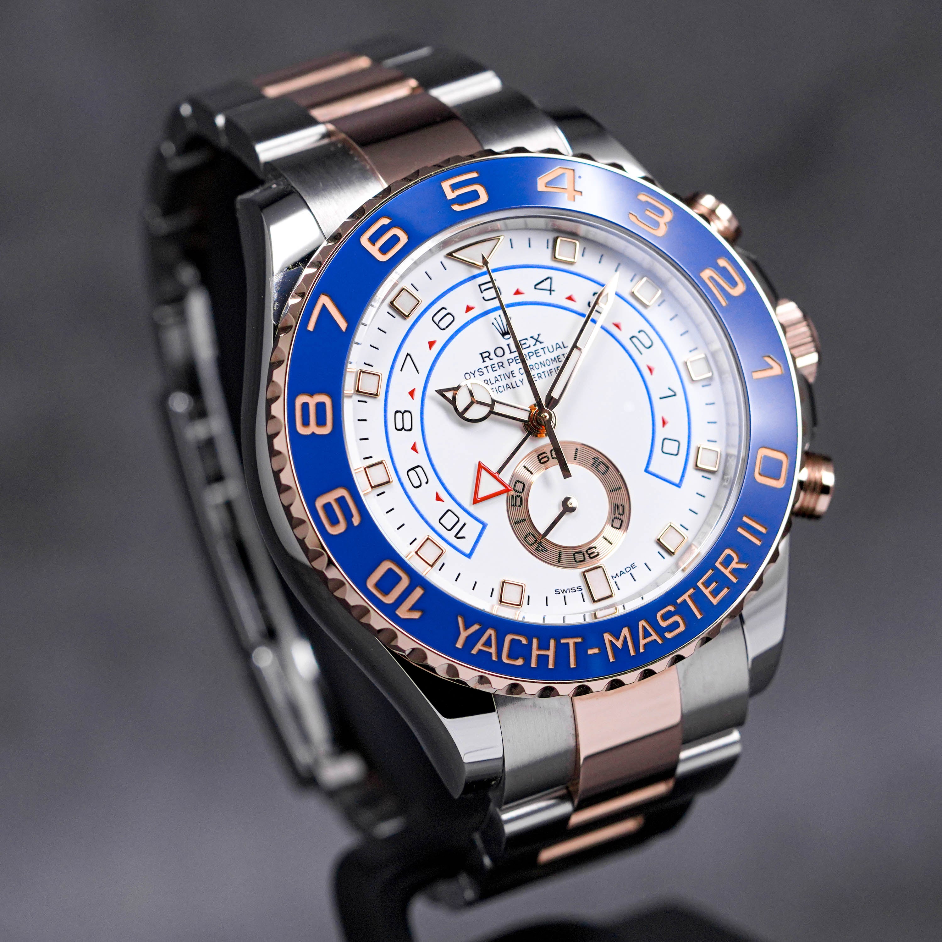 YACHT-MASTER II 44MM TWOTONE ROSEGOLD (2022)