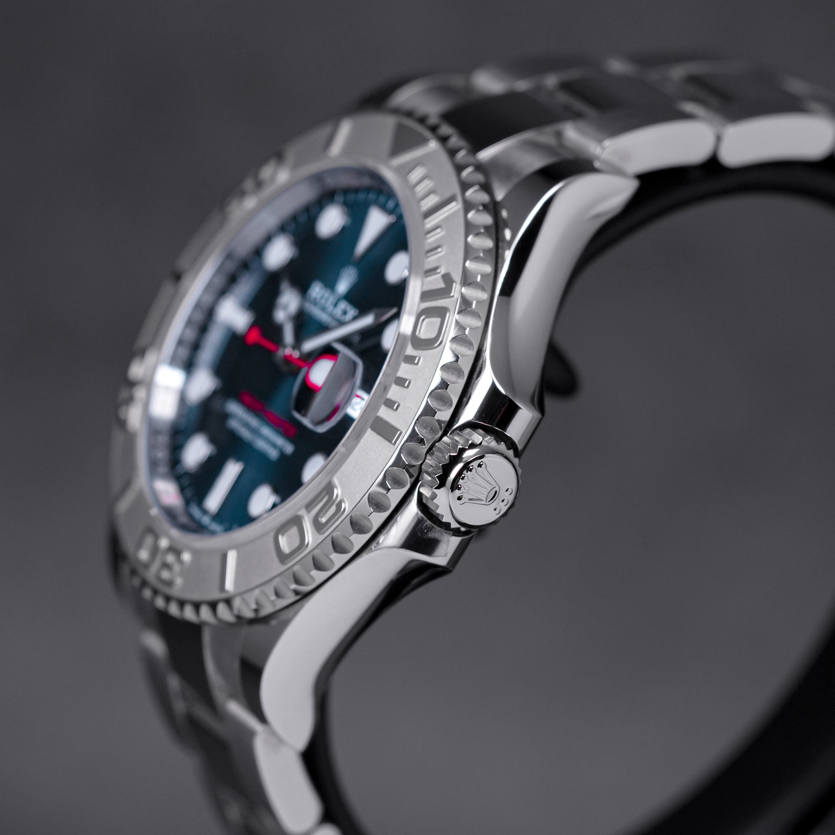 YACHT MASTER 40MM PLATINUM BLUE DIAL (2023)