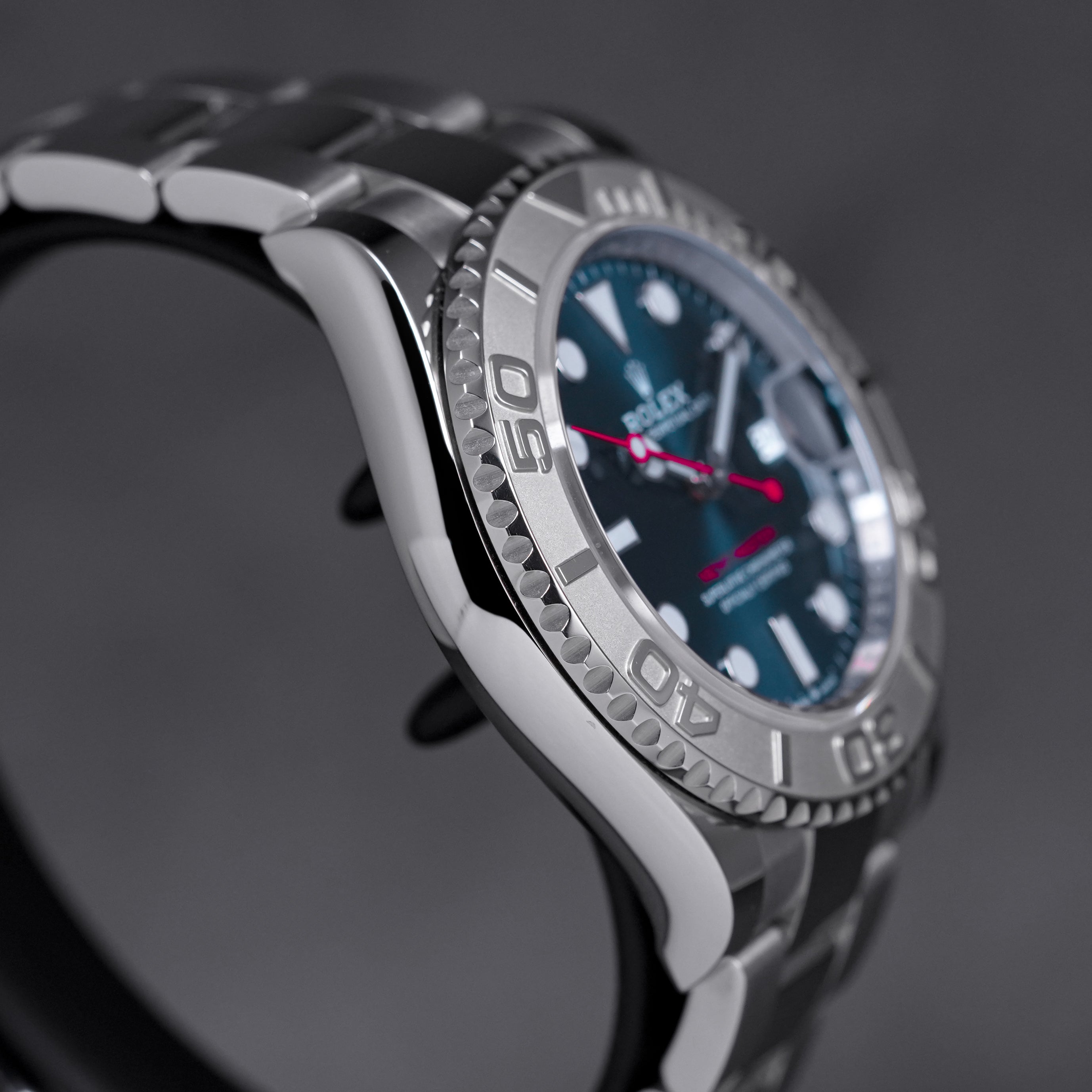 YACHT MASTER 40MM PLATINUM BLUE DIAL (2023)