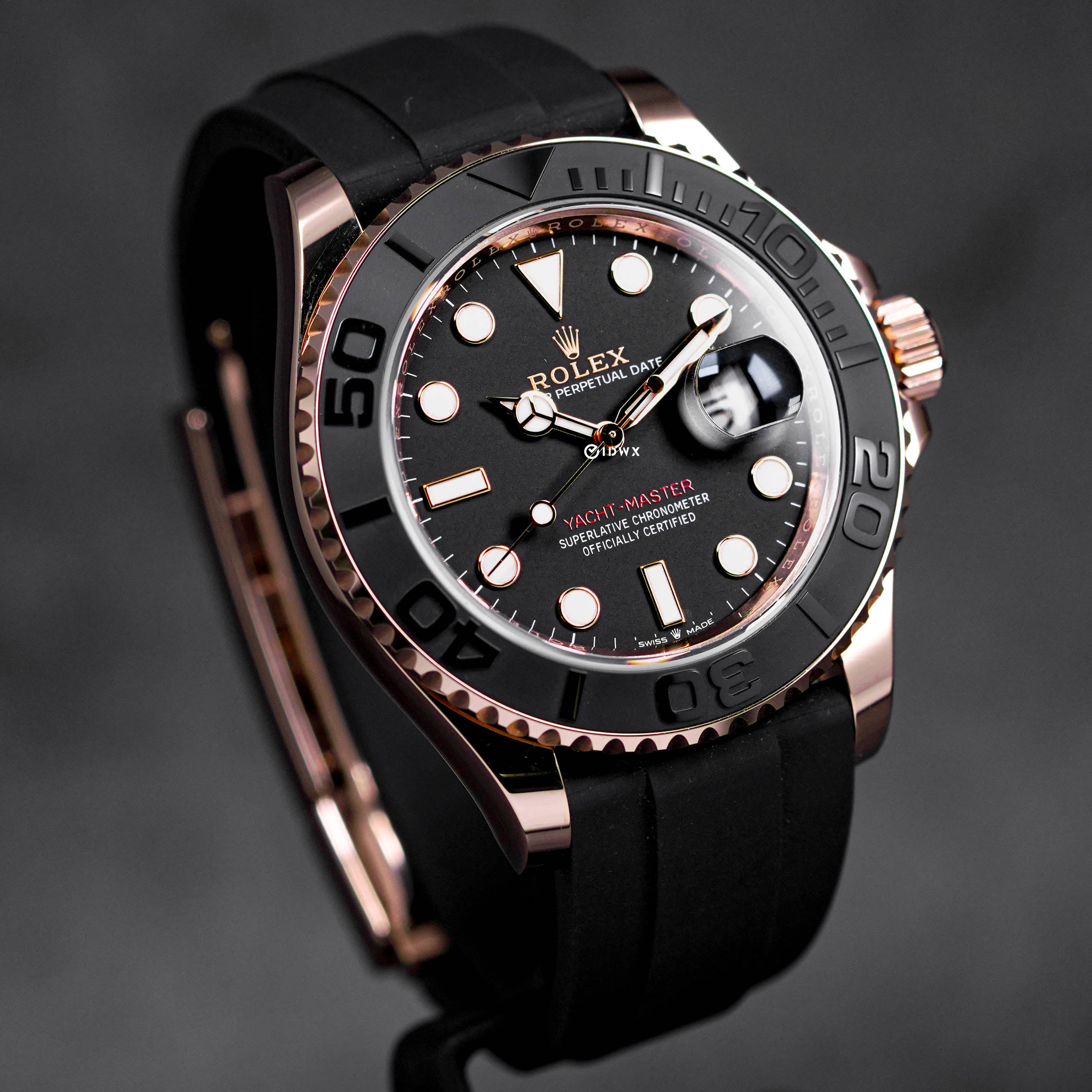 YACHT MASTER 40MM ROSEGOLD OYSTERFLEX (2022)