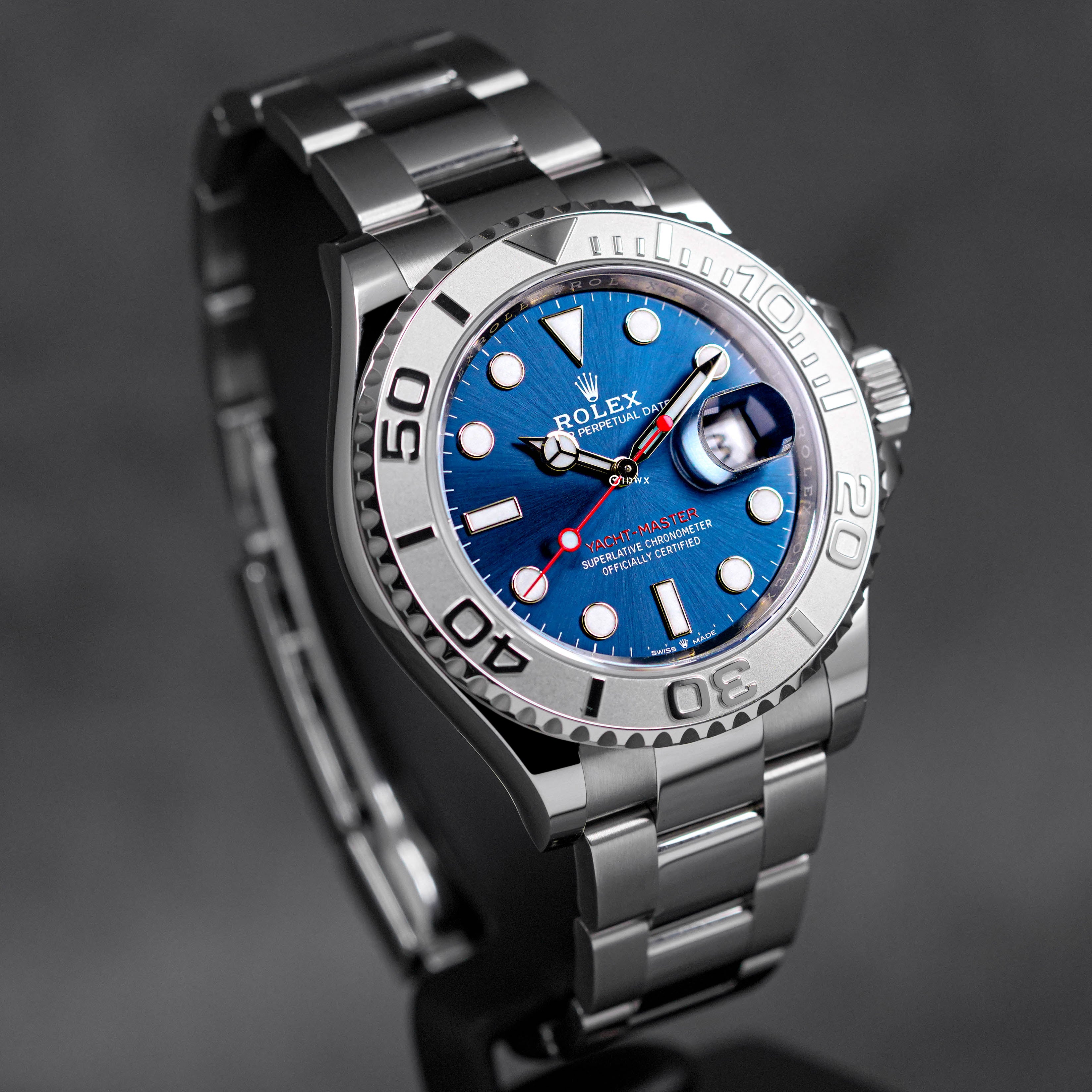 YACHT-MASTER 40MM PLATINUM BLUE DIAL (2023)