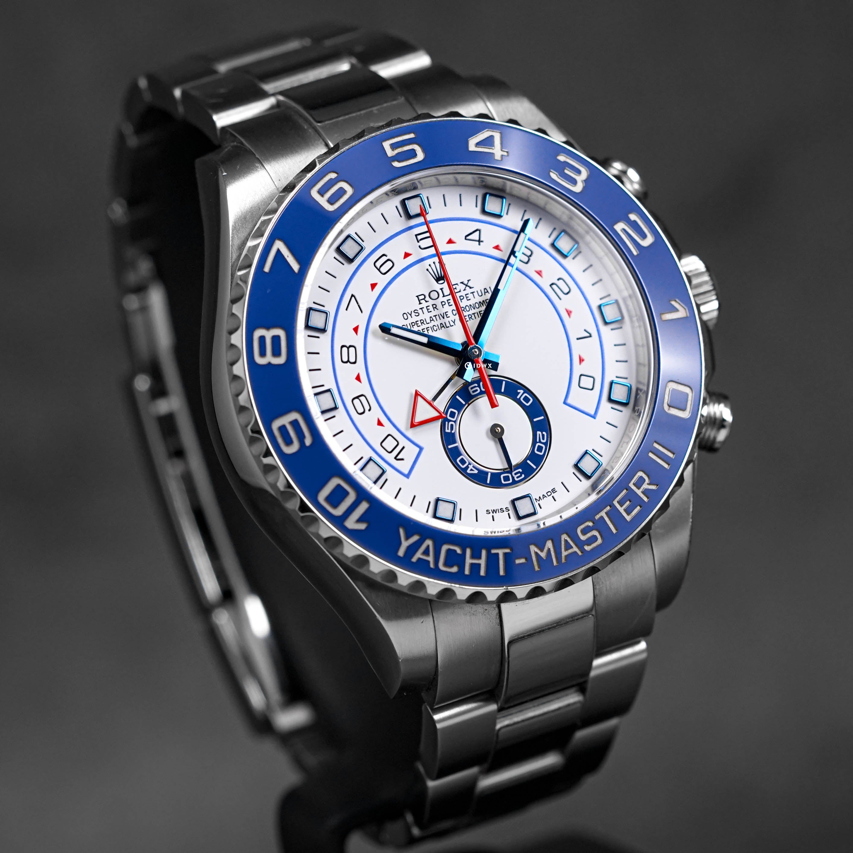 YACHT-MASTER II 44MM STEEL (2015)