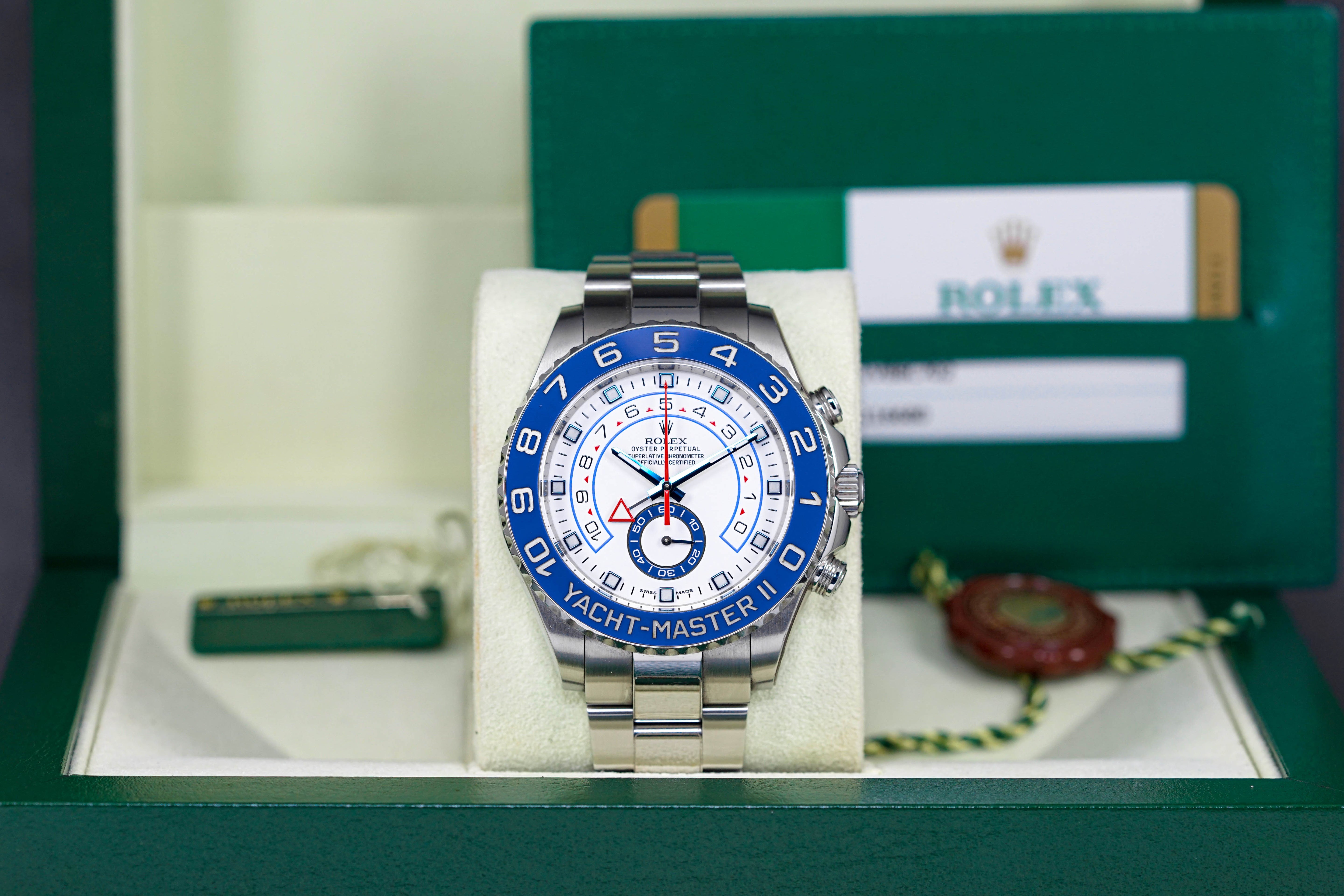 YACHT-MASTER II 44MM STEEL (2015)