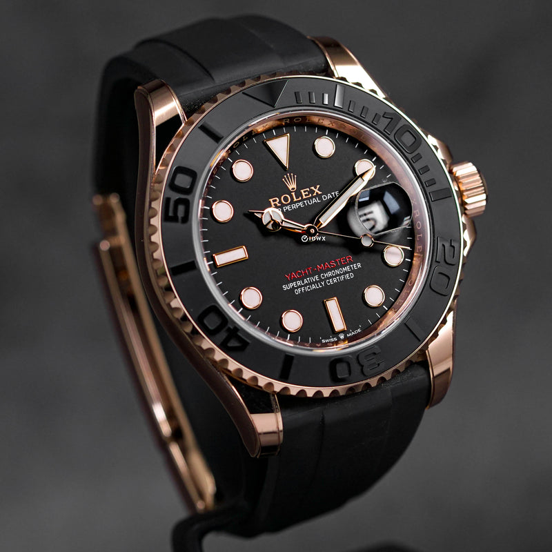 YACHT MASTER 40MM ROSEGOLD OYSTERFLEX (2021)