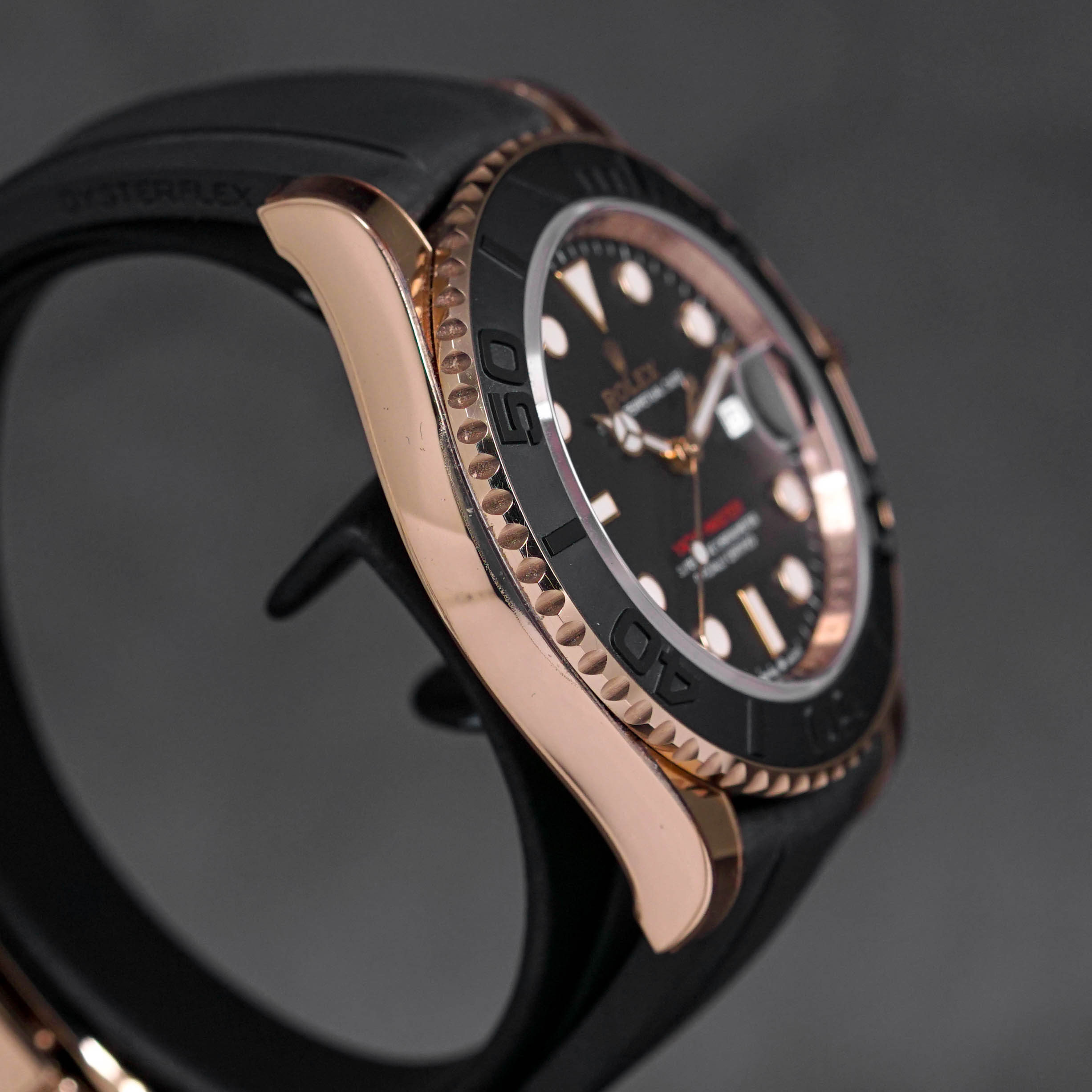 YACHT MASTER 40MM ROSEGOLD OYSTERFLEX (2021)