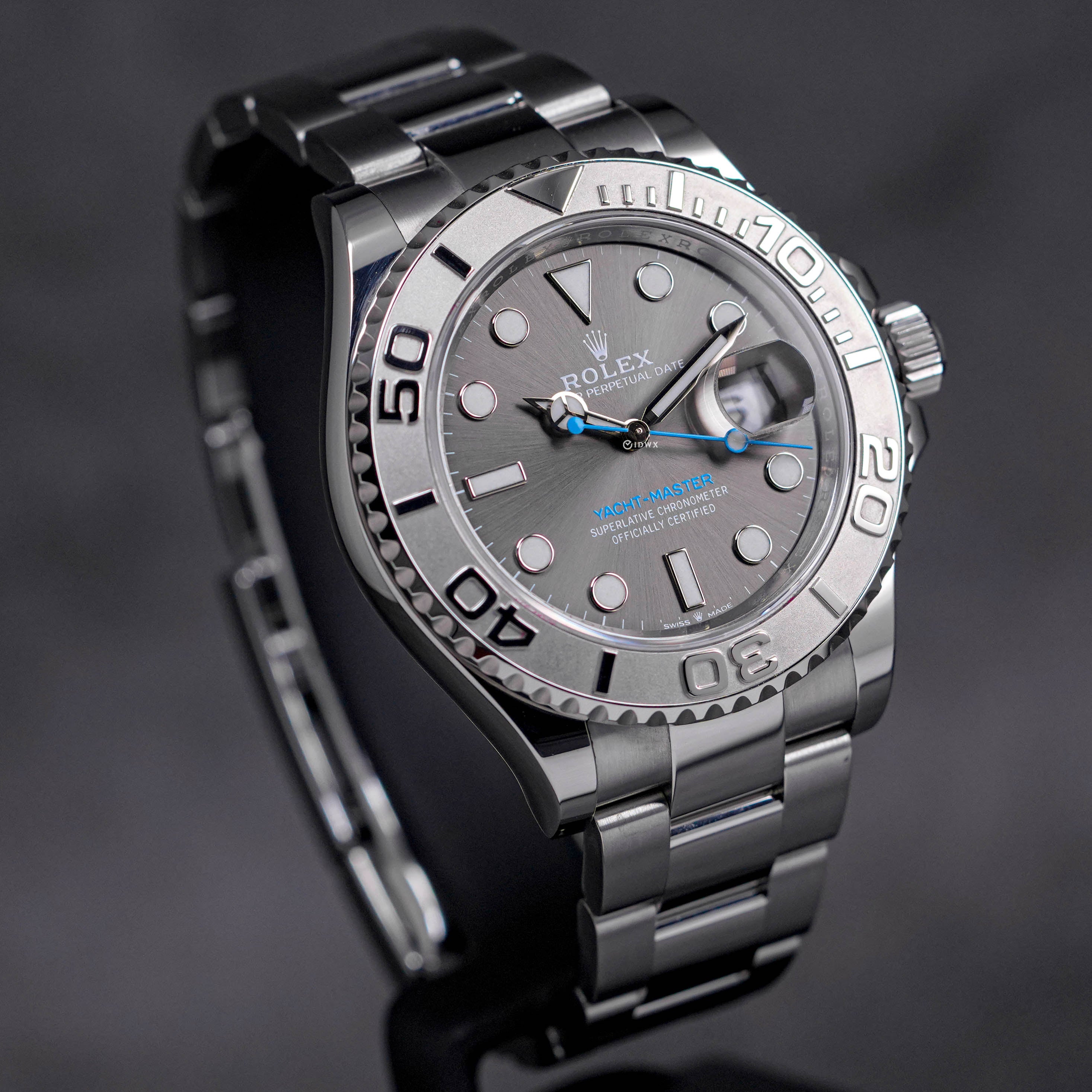 YACHT-MASTER 40MM PLATINUM RHODIUM DIAL (2021)