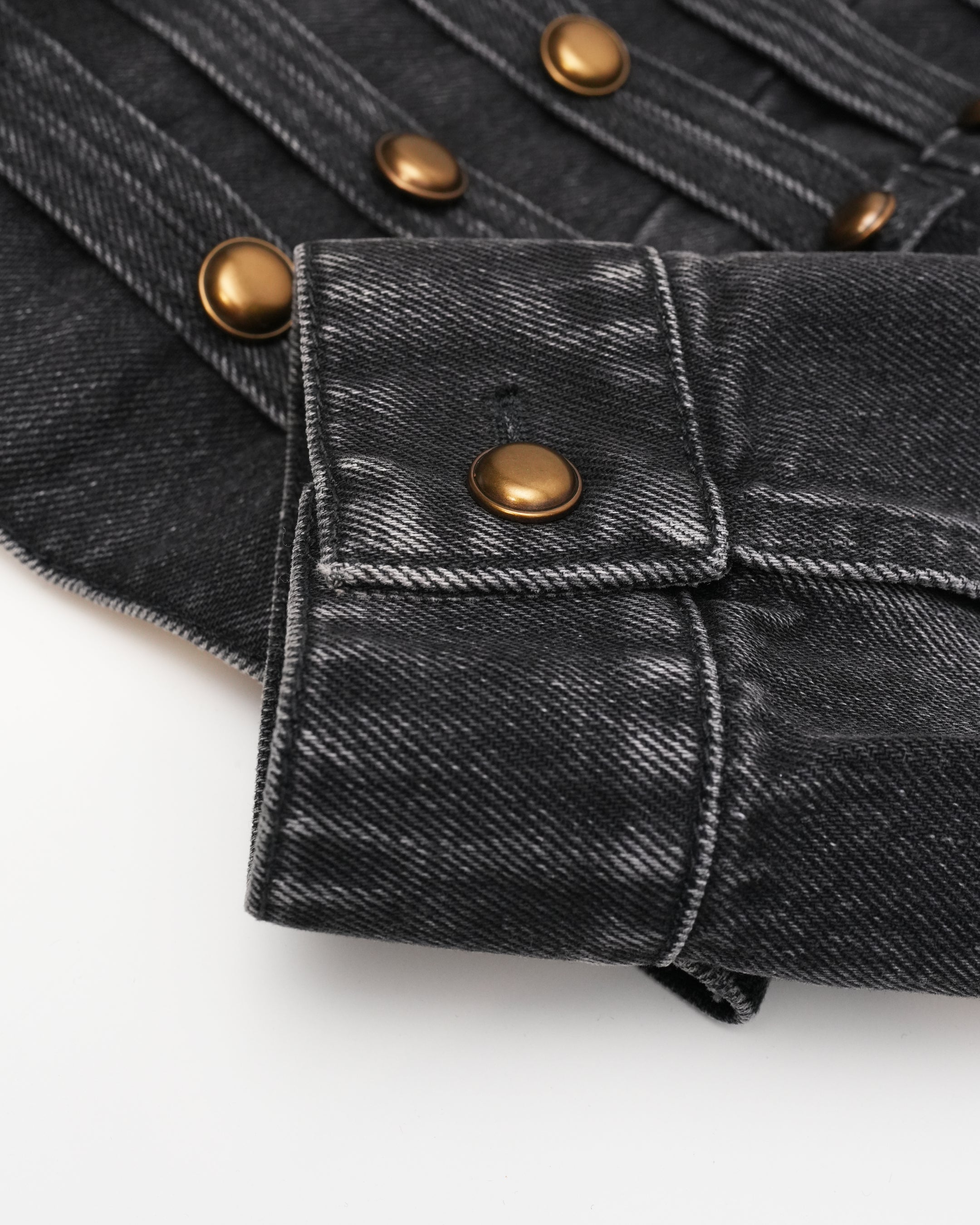 YSL Button Denim