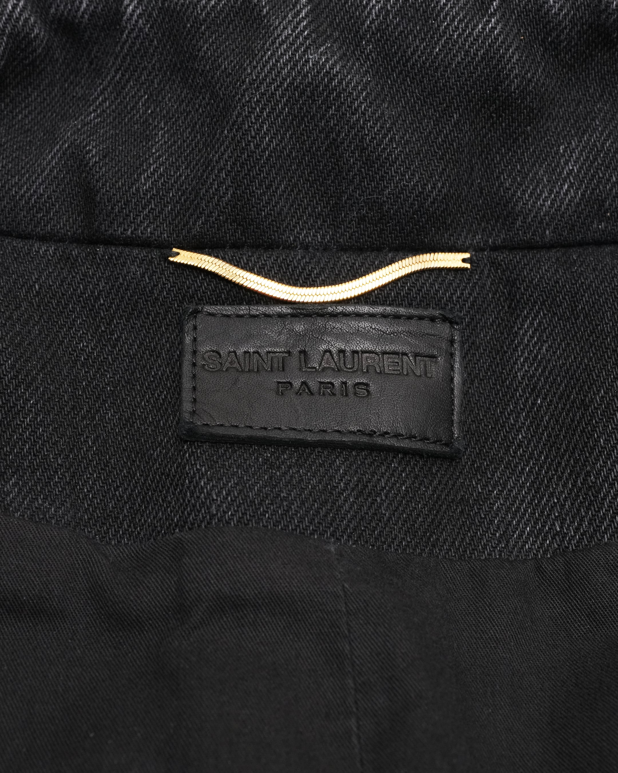 YSL Button Denim