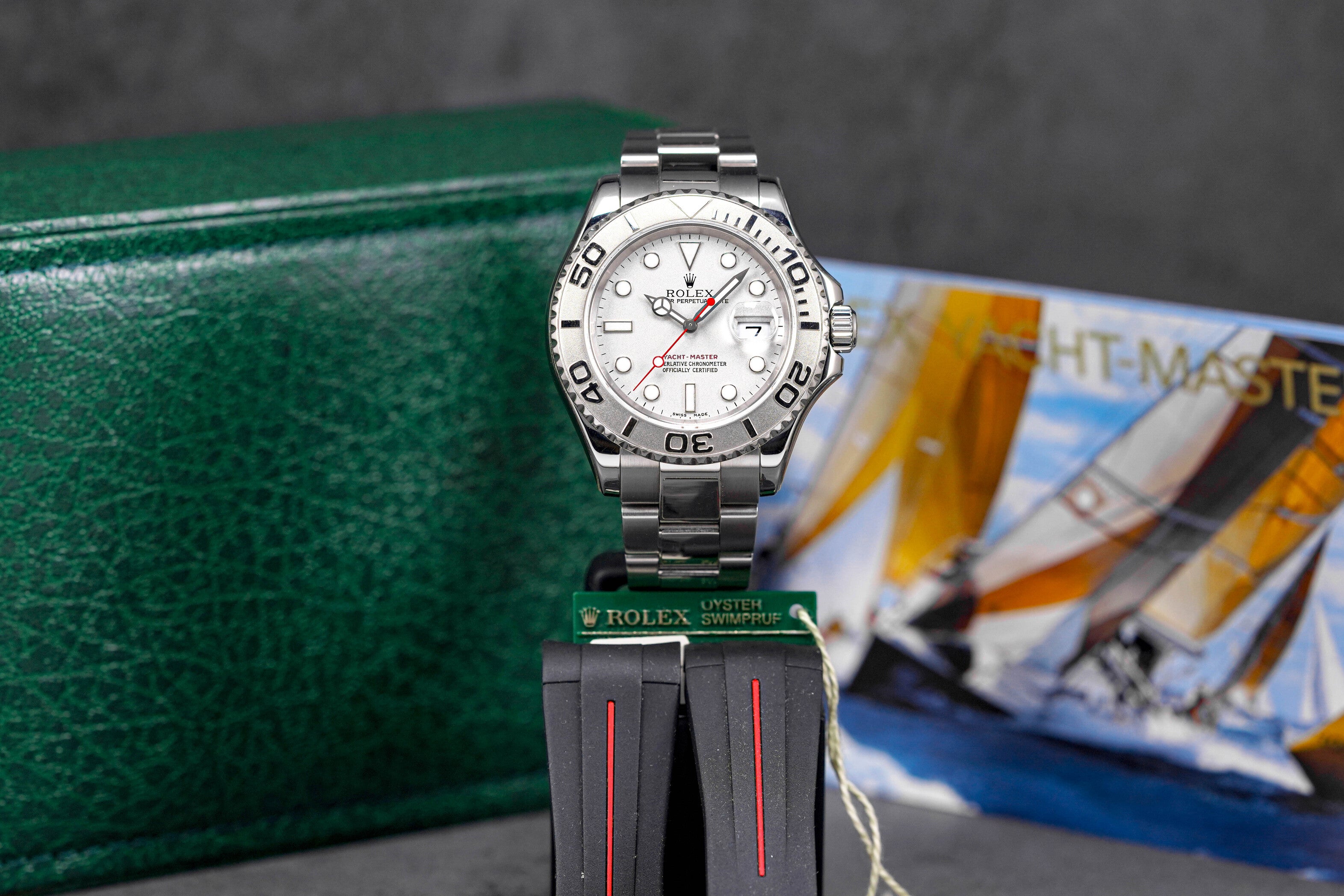 Yacht Master Platinum Silver