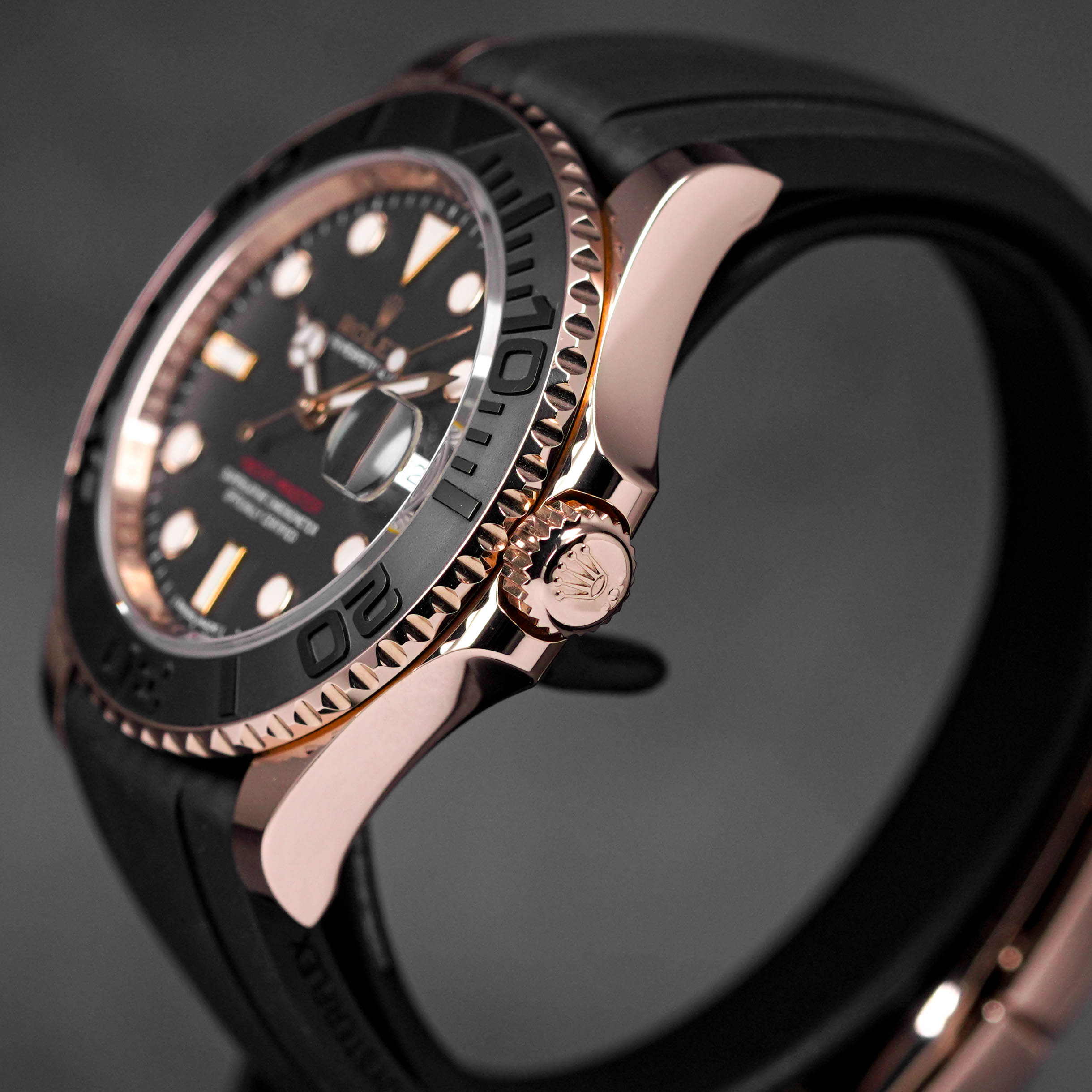 YACHT-MASTER 40MM ROSEGOLD OYSTERFLEX (2018)