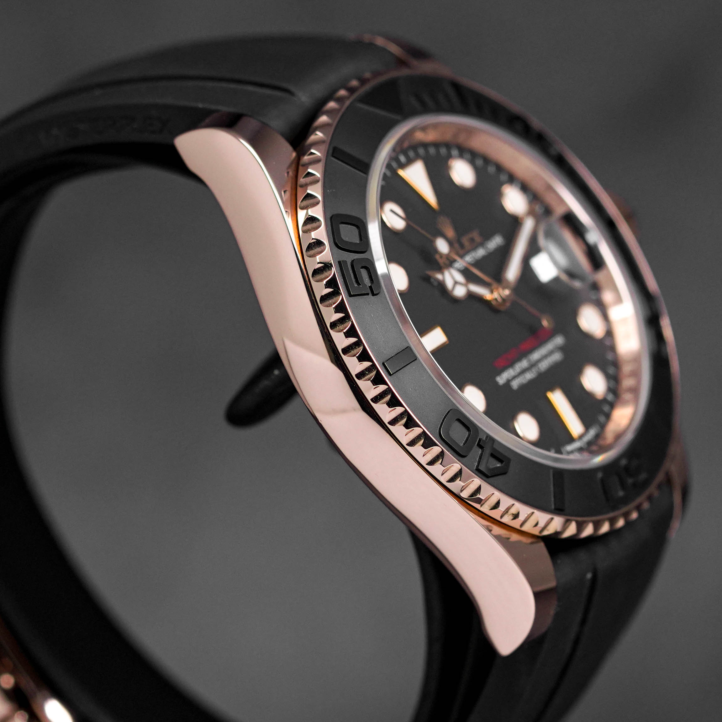 YACHT-MASTER 40MM ROSEGOLD OYSTERFLEX (2018)