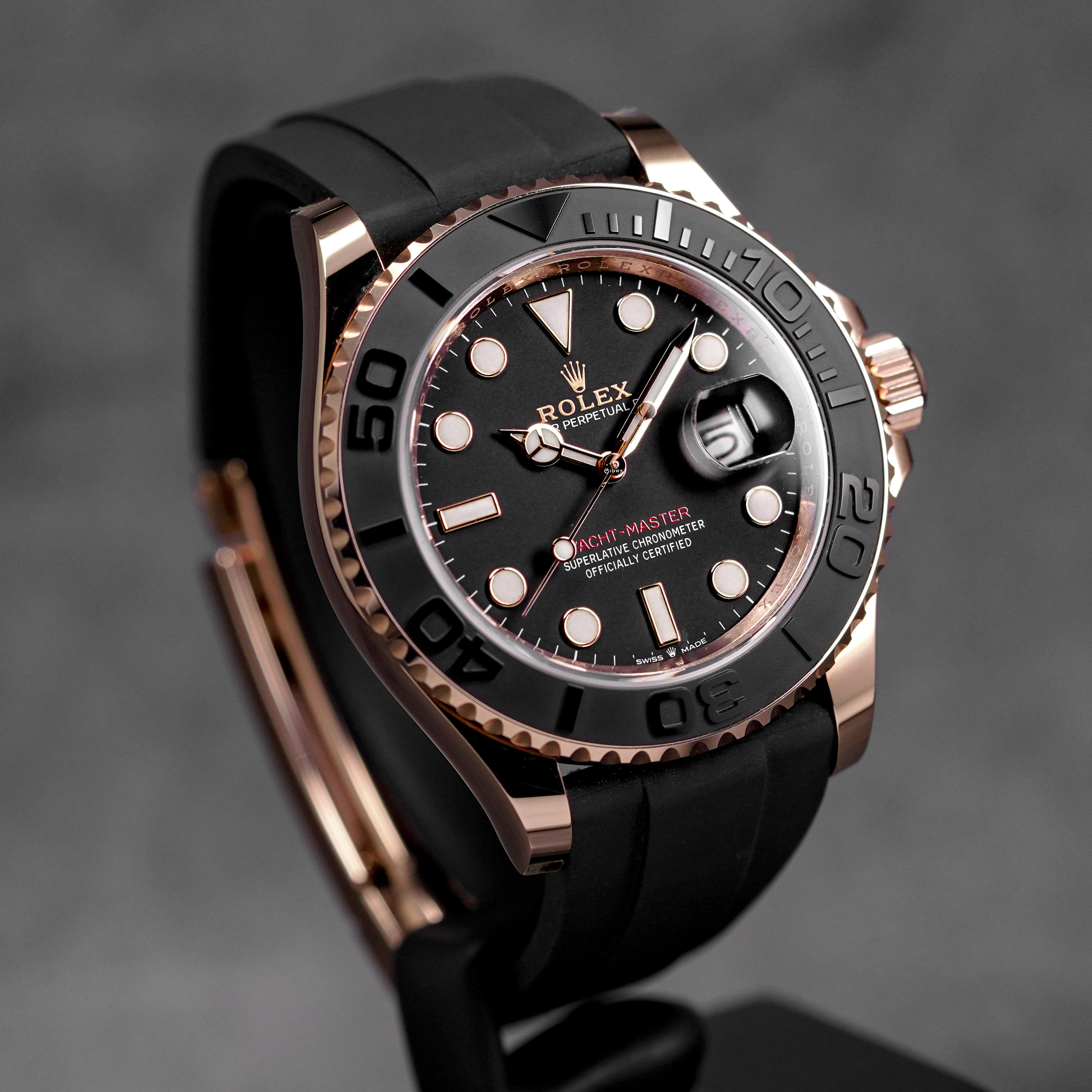 YACHT-MASTER 40MM OYSTERFLEX ROSEGOLD (2025)