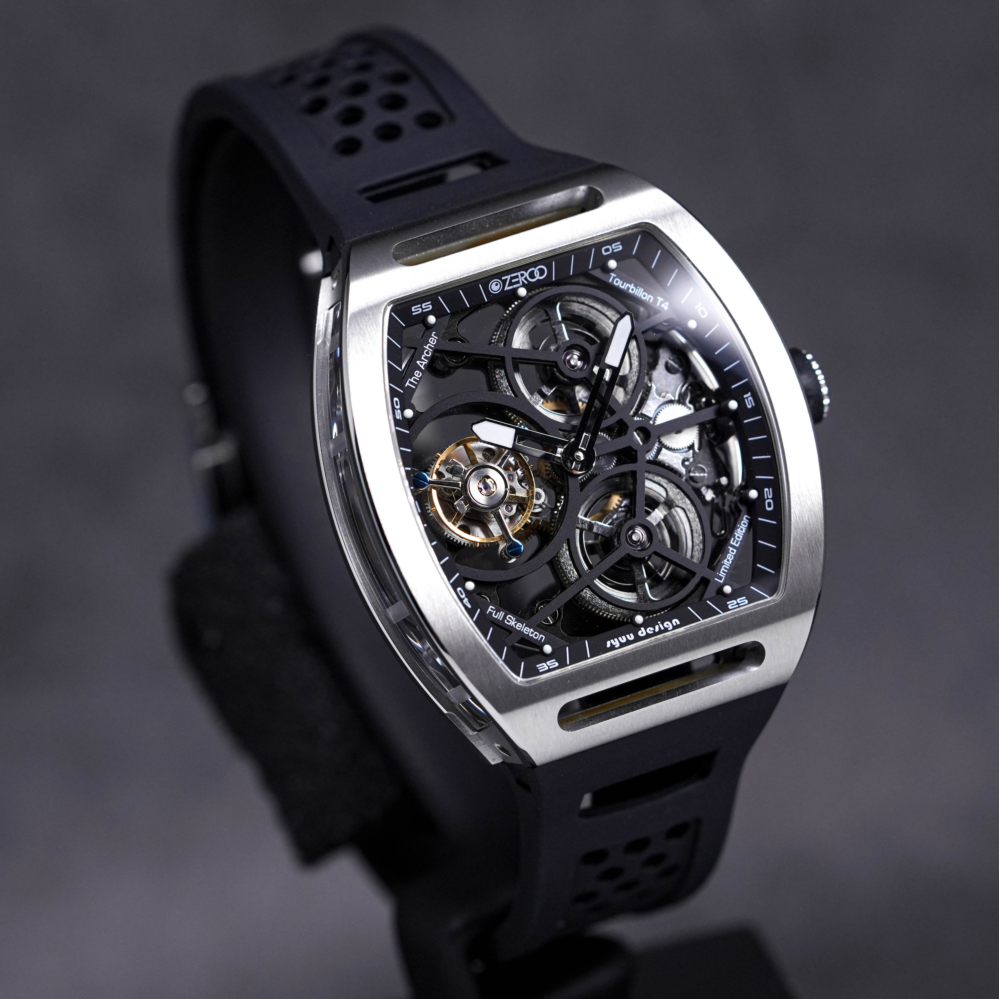 T4 THE ARCHER FULL SKELETON TOURBILLON (UNDATED)