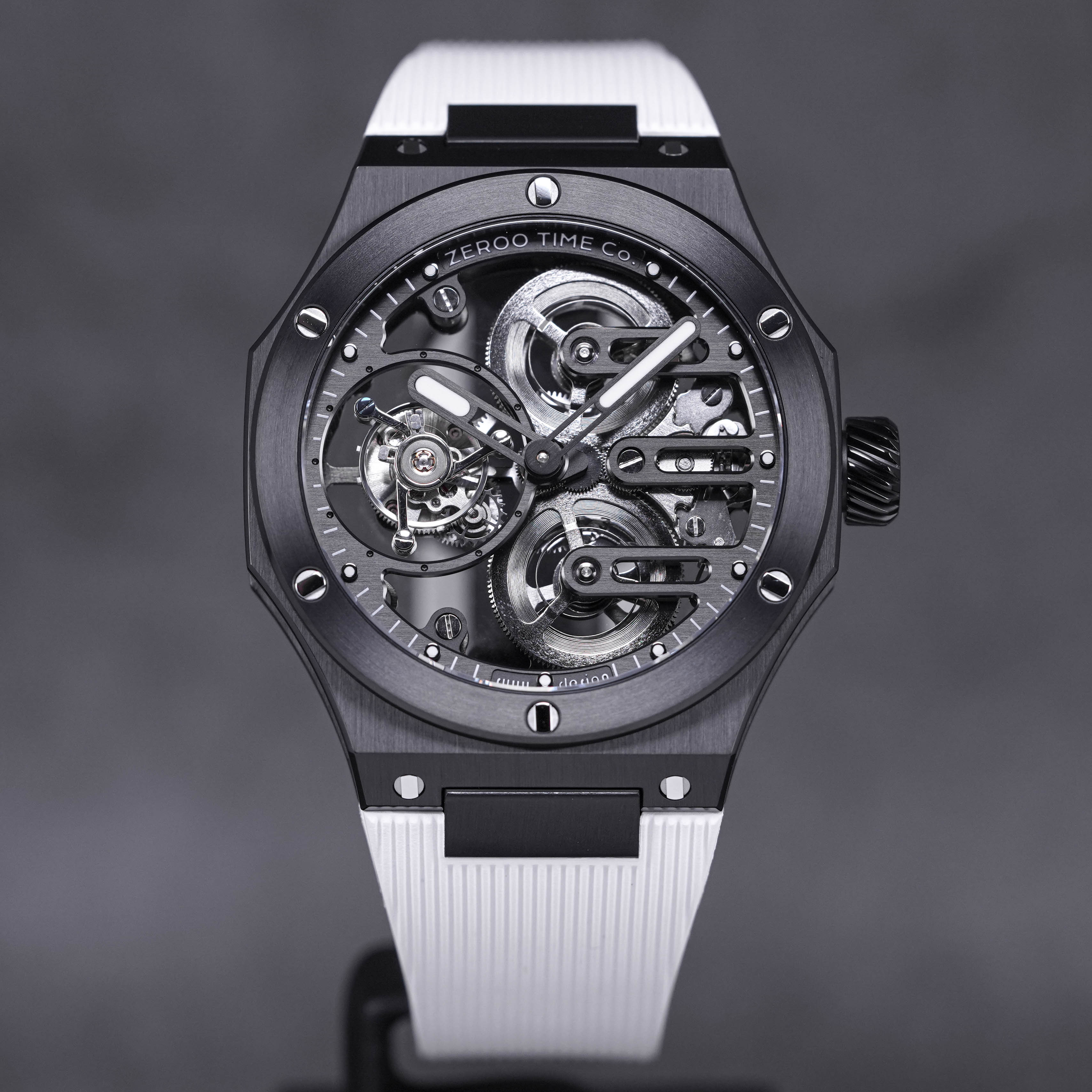 T8 THE ORION FULL SKELETON TOURBILLON WHITE RUBBER (2023)