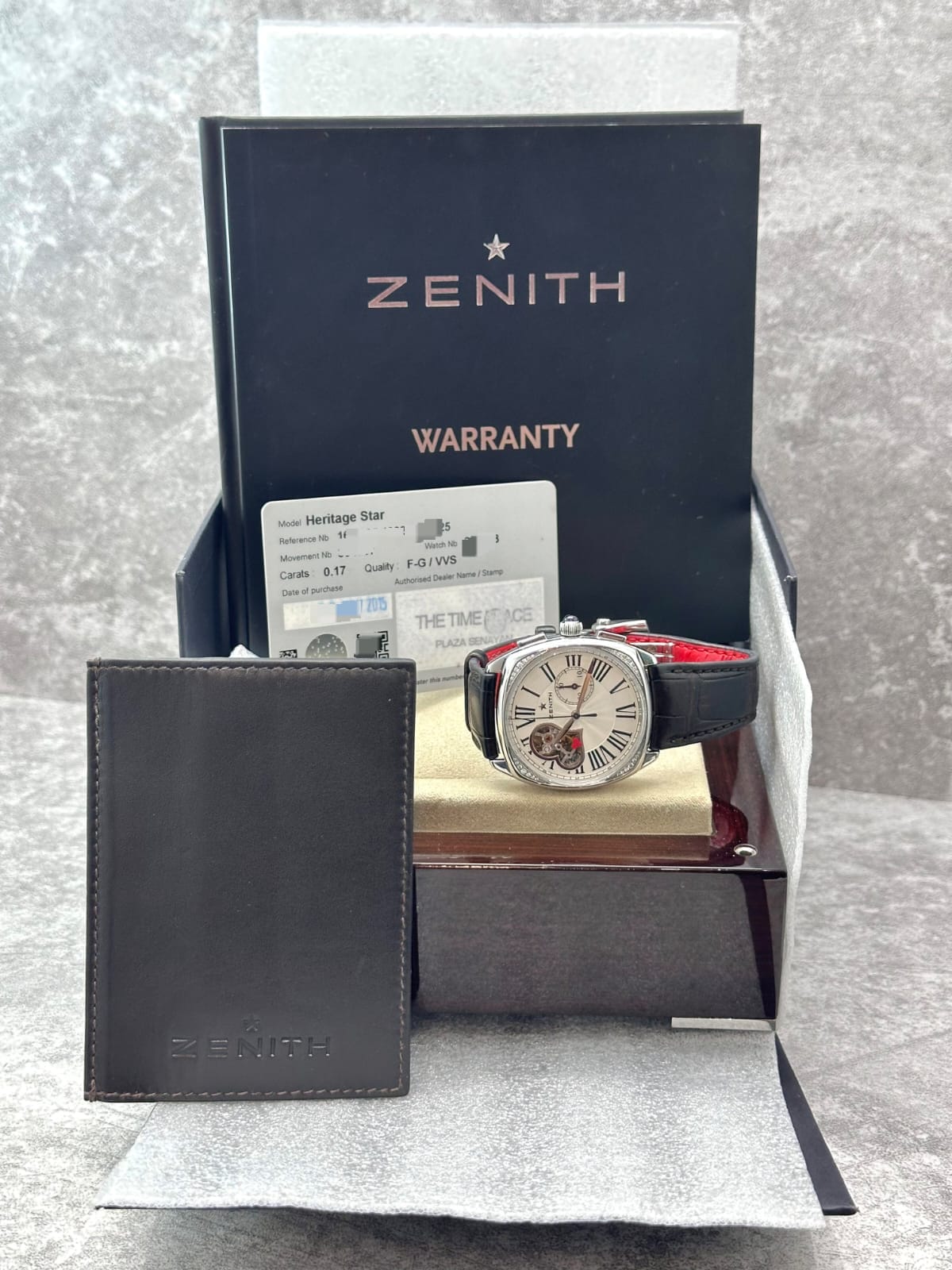 HERITAGE STAR OPEN SILVER ROMAN DIAL (2015)