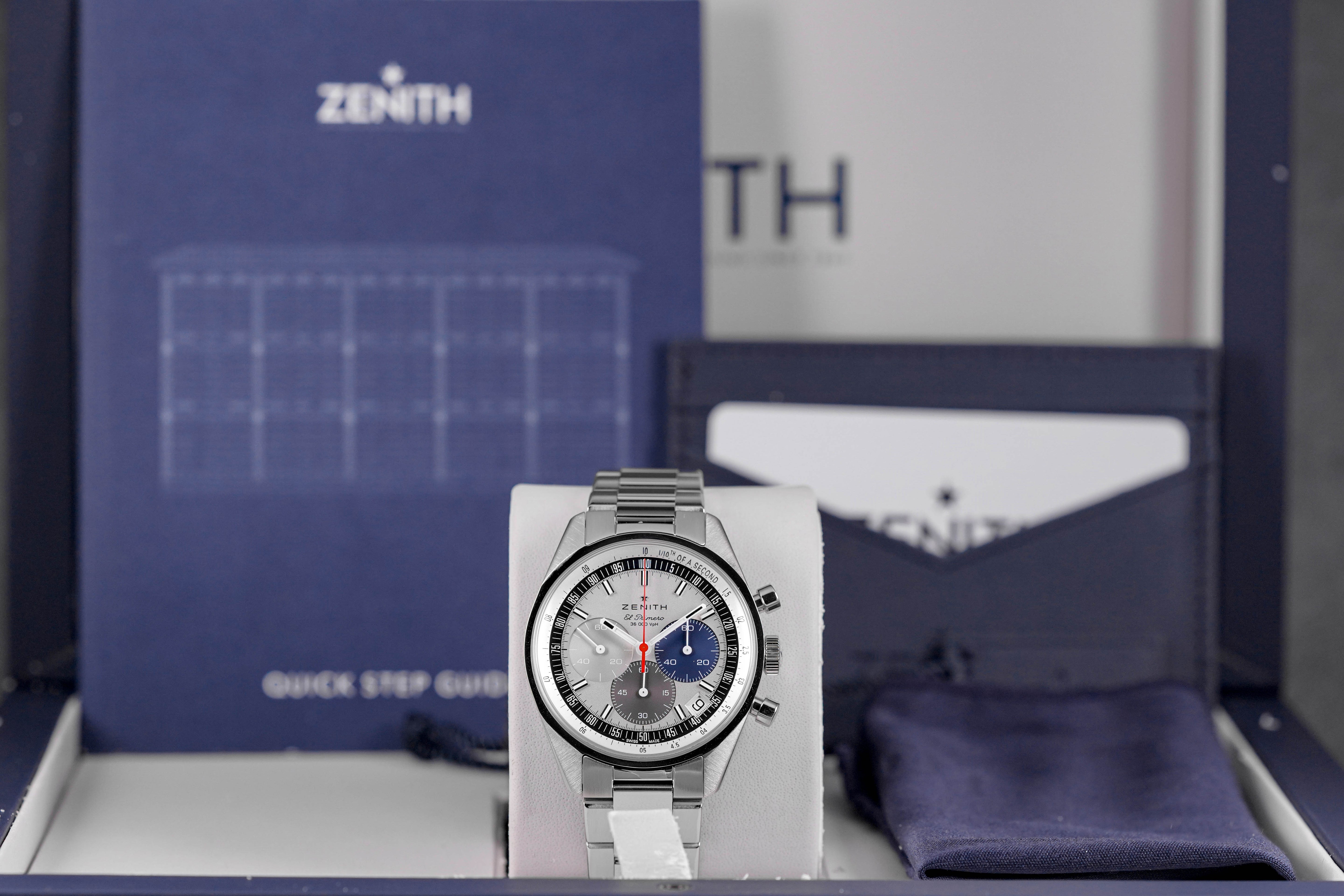 Harga Zenith Chronomaster El Primero White