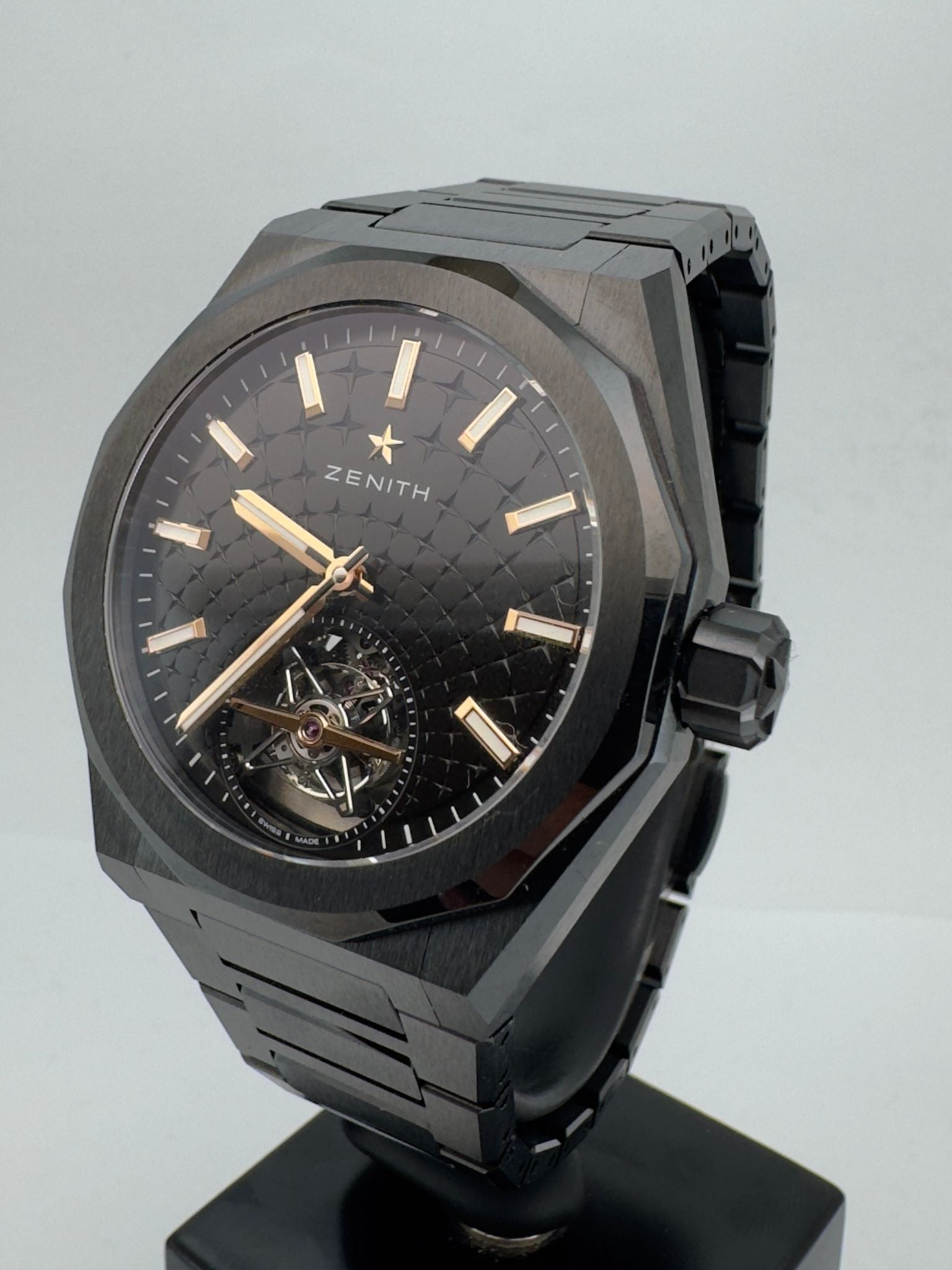 DEFY SKYLINE TOURBILLON BLACK CERAMIC BLACK DIAL (2024)