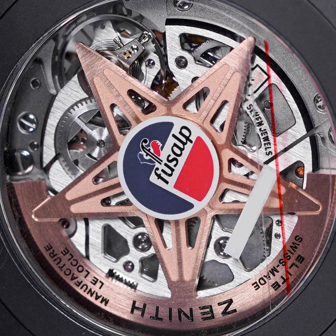 ZENITH DEFY CLASSIC 41MM 'FUSALP' CERAMIC SKELETON BLACK