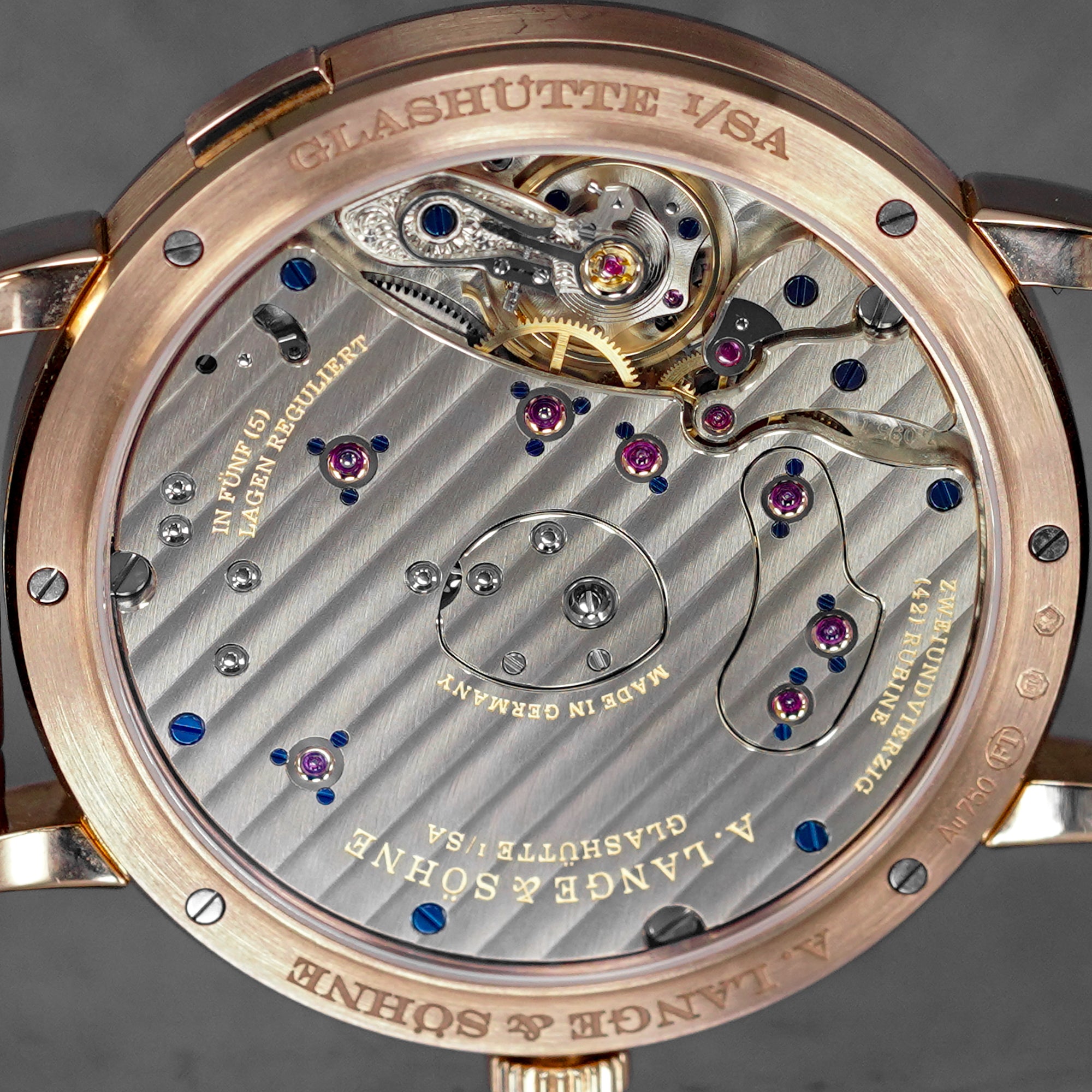 GRAND LANGE 1 ROSEGOLD GREY DIAL (2025)