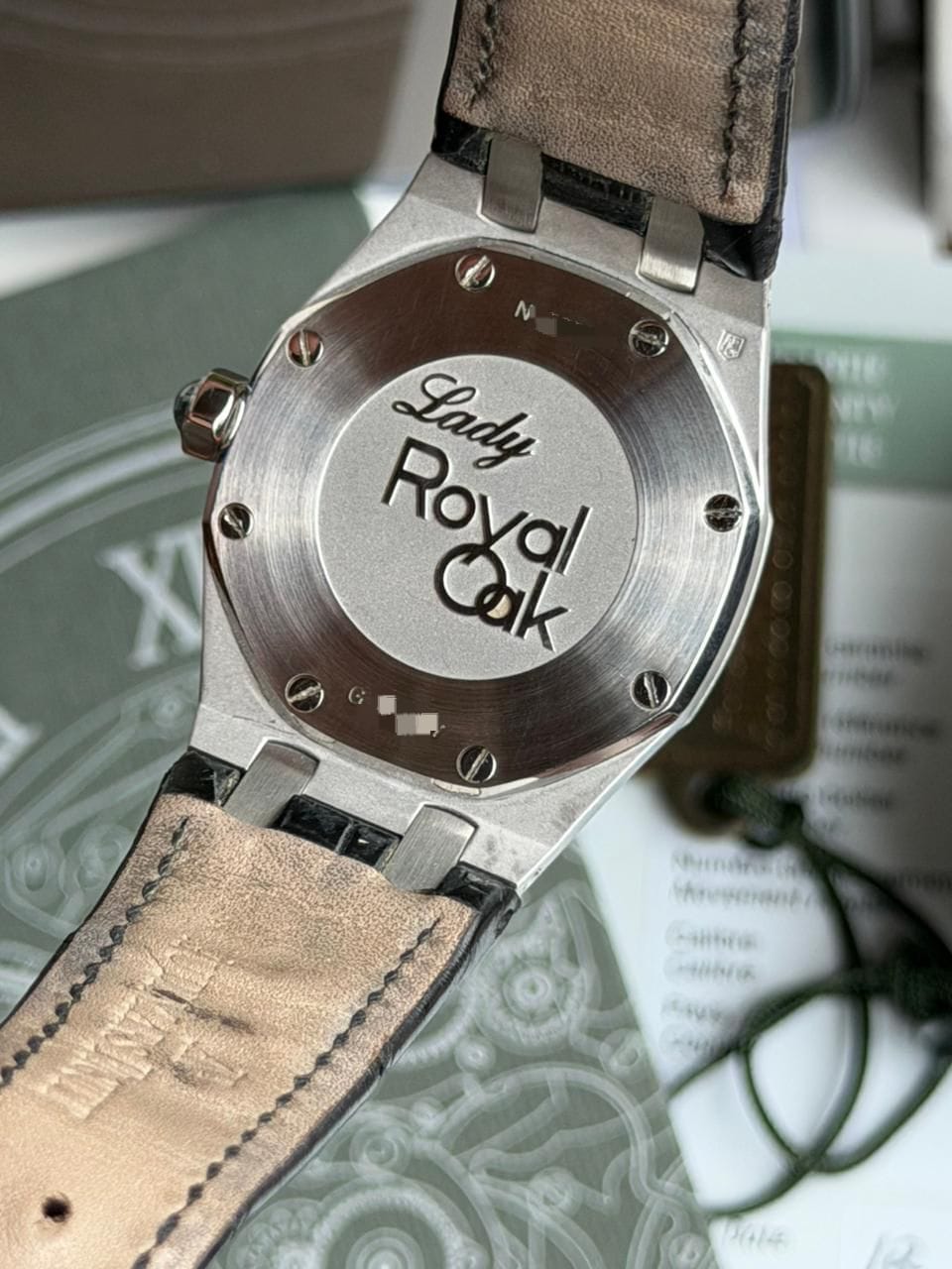 ROYAL OAK 33MM 67601ST DIAMOND RING BLACK DIAL (2009)