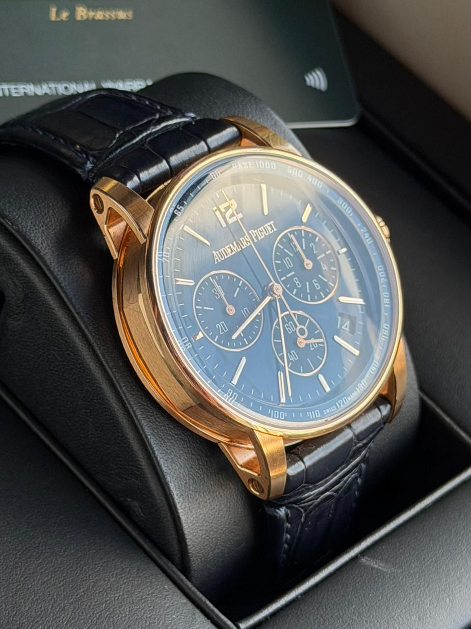 CODE 11.59 CHRONOGRAPH ROSEGOLD BLUE DIAL (2021)