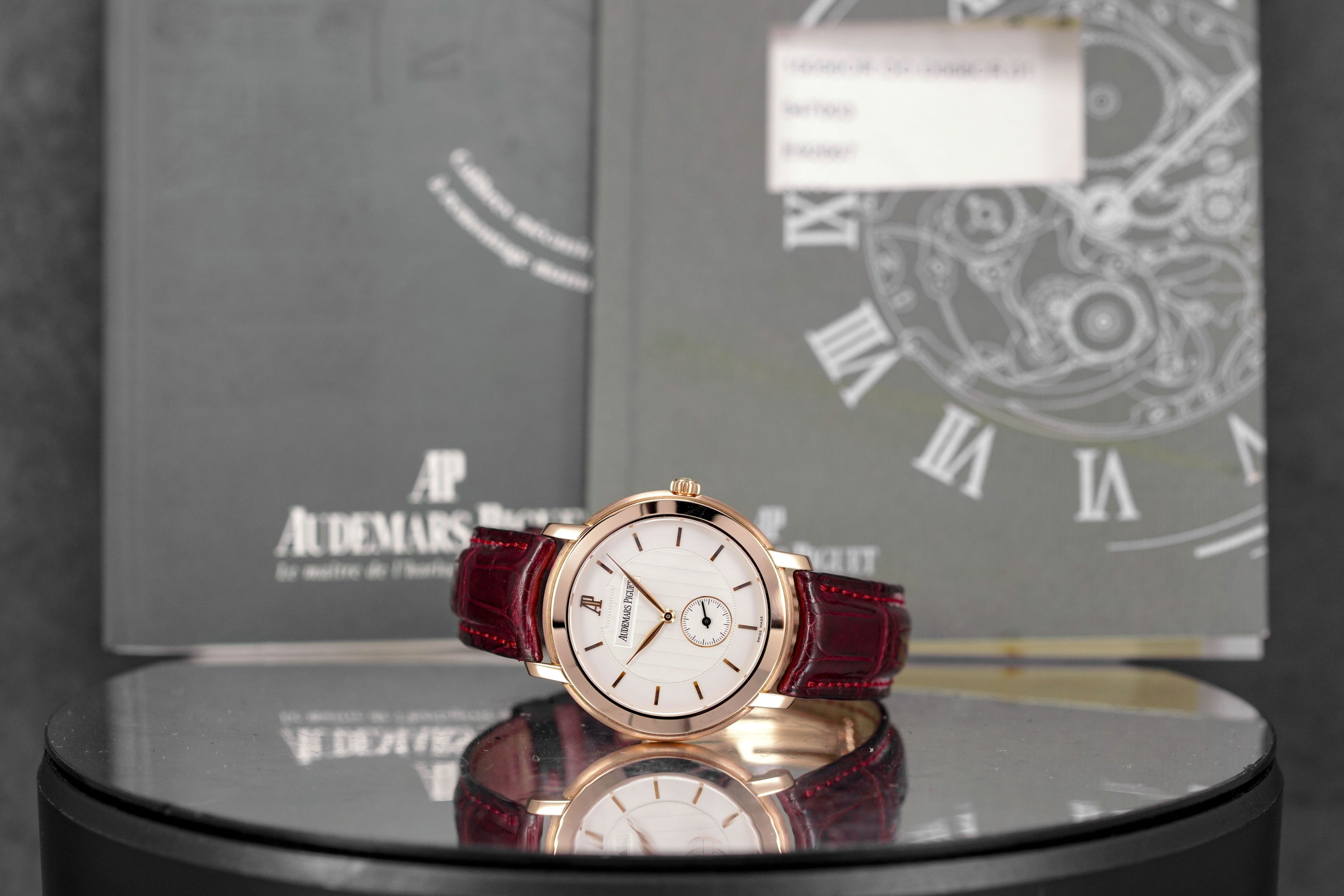 harga ap jules 36 rosegold small seconds