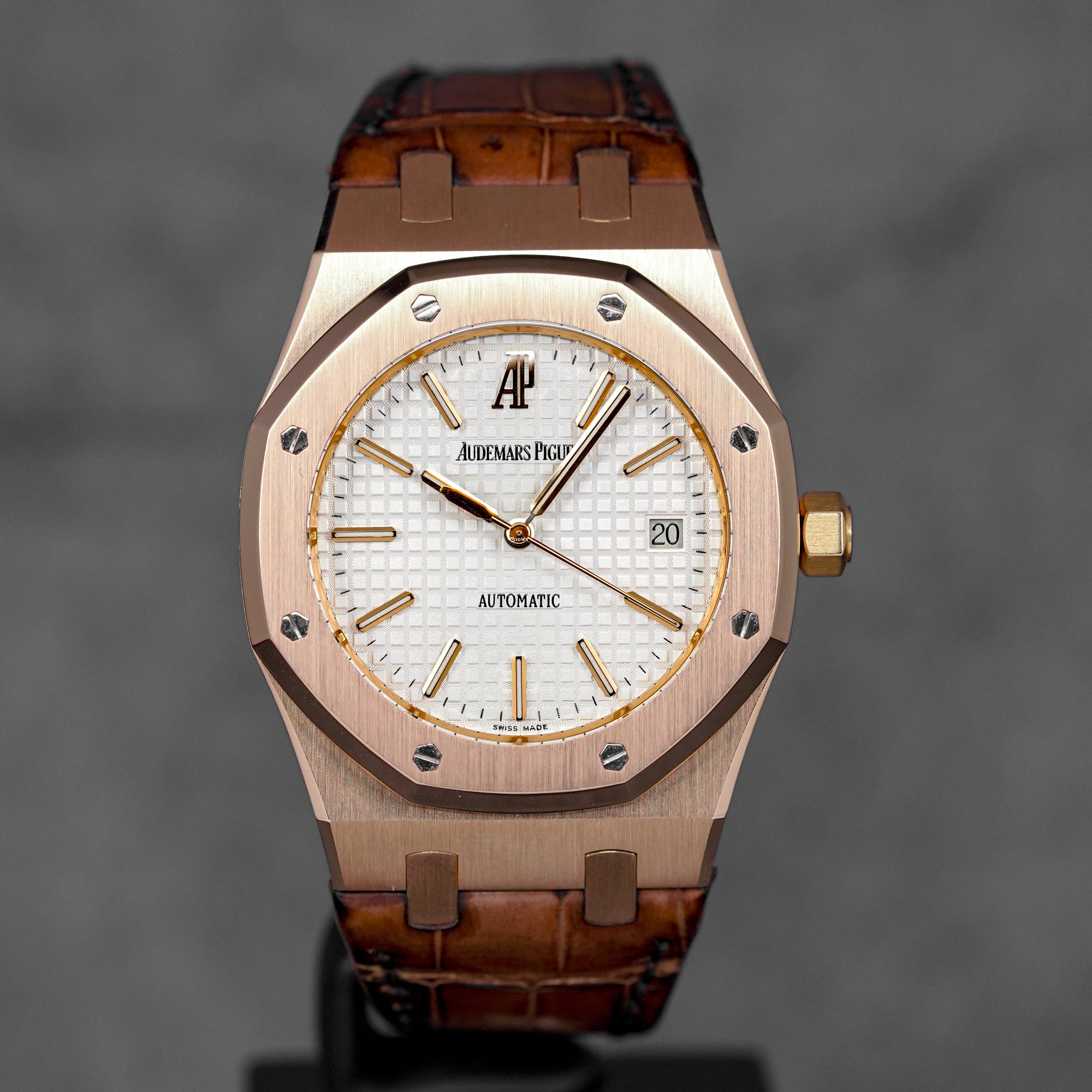 harga ap royal oak 15300 rosegold silver