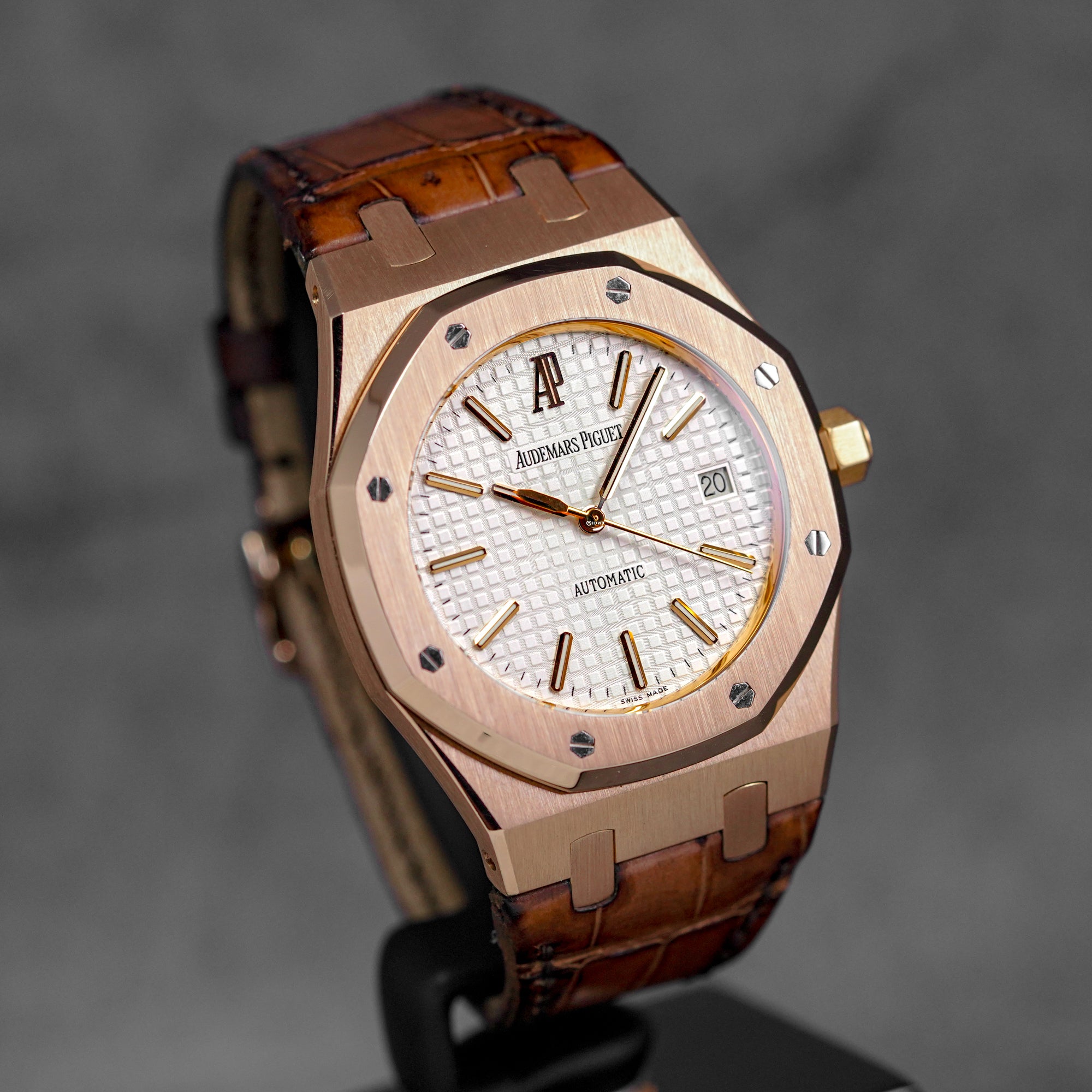 harga ap royal oak 15300 rosegold silver