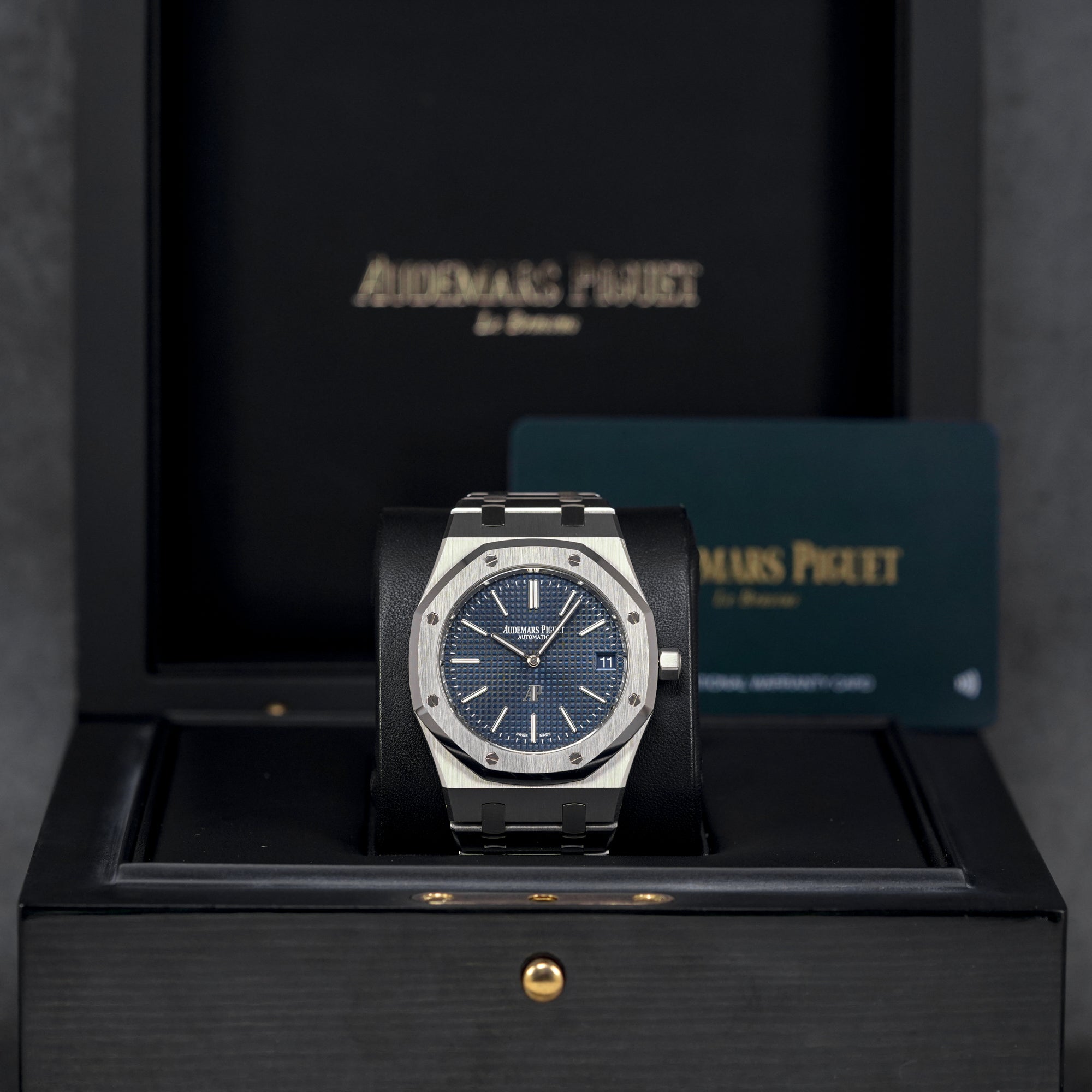 ROYAL OAK 39MM 16202 BLUE DIAL (2023)