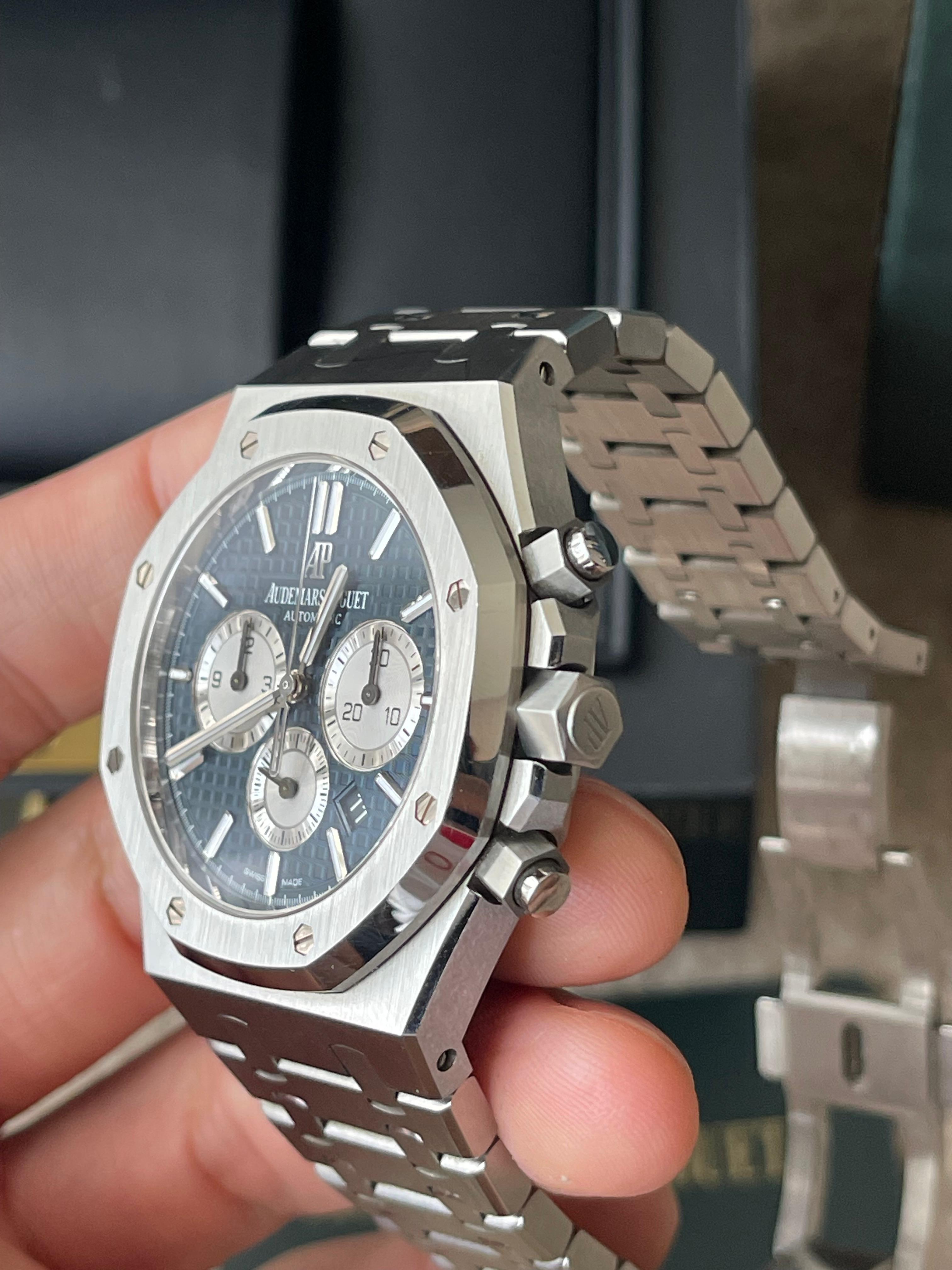 ROYAL OAK CHRONOGRAPH 41MM BLUE DIAL (2018)