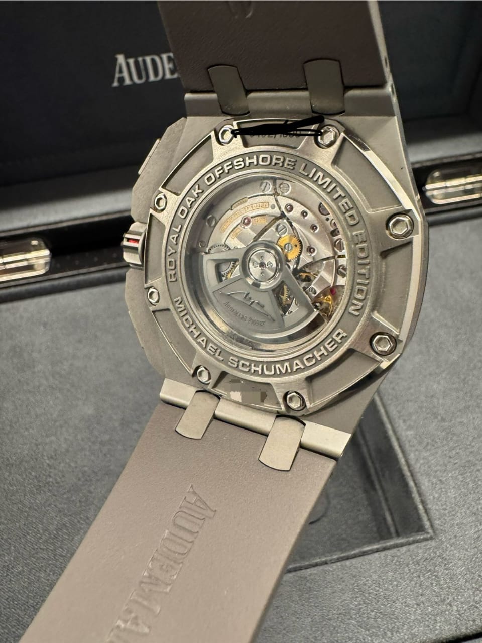 ROYAL OAK OFFSHORE CHRONOGRAPH 44MM 'SCHUMACHER' TITANIUM GREY DIAL LIMITED EDITION (2013)