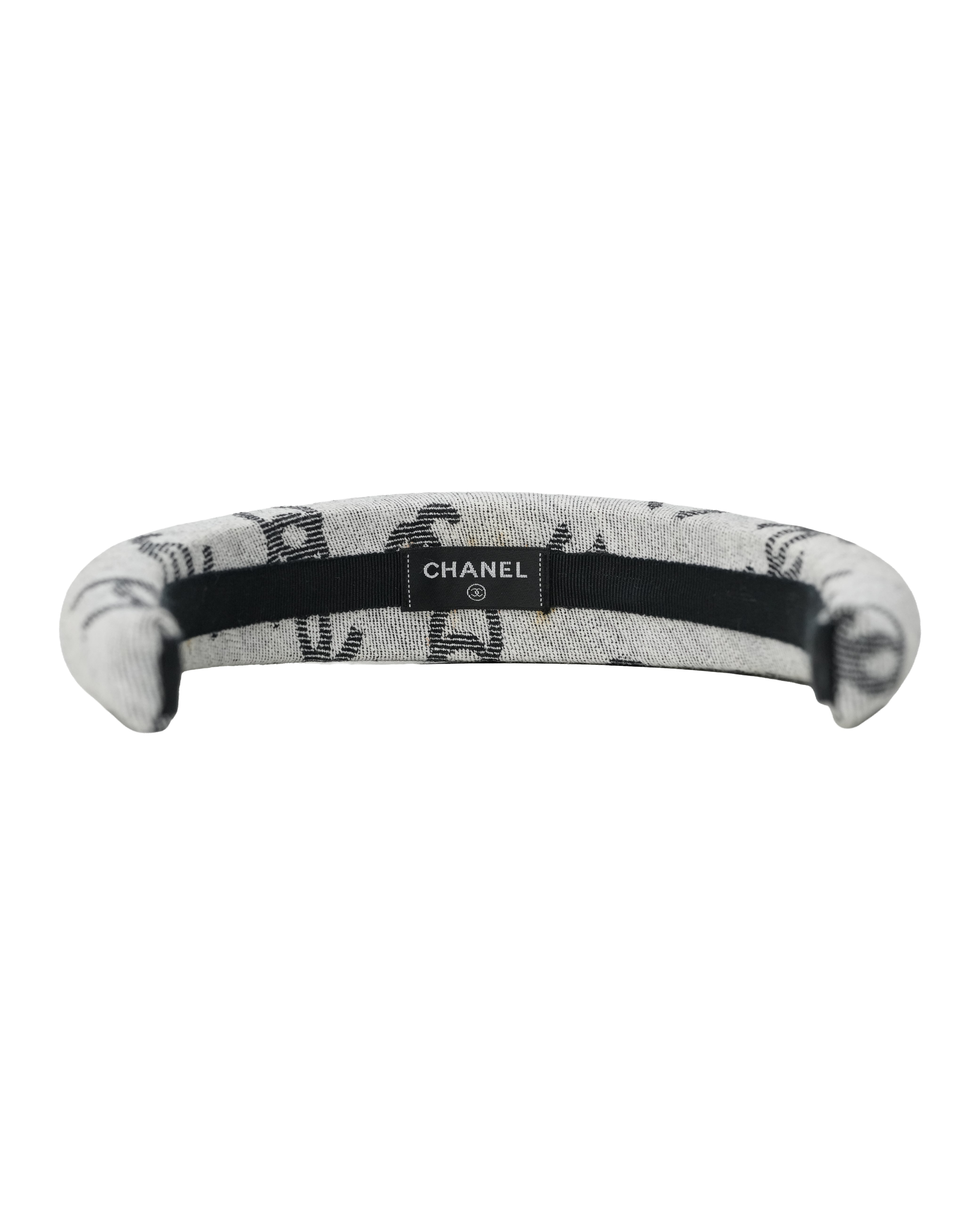 CC DENIM LOGO HEADBAND