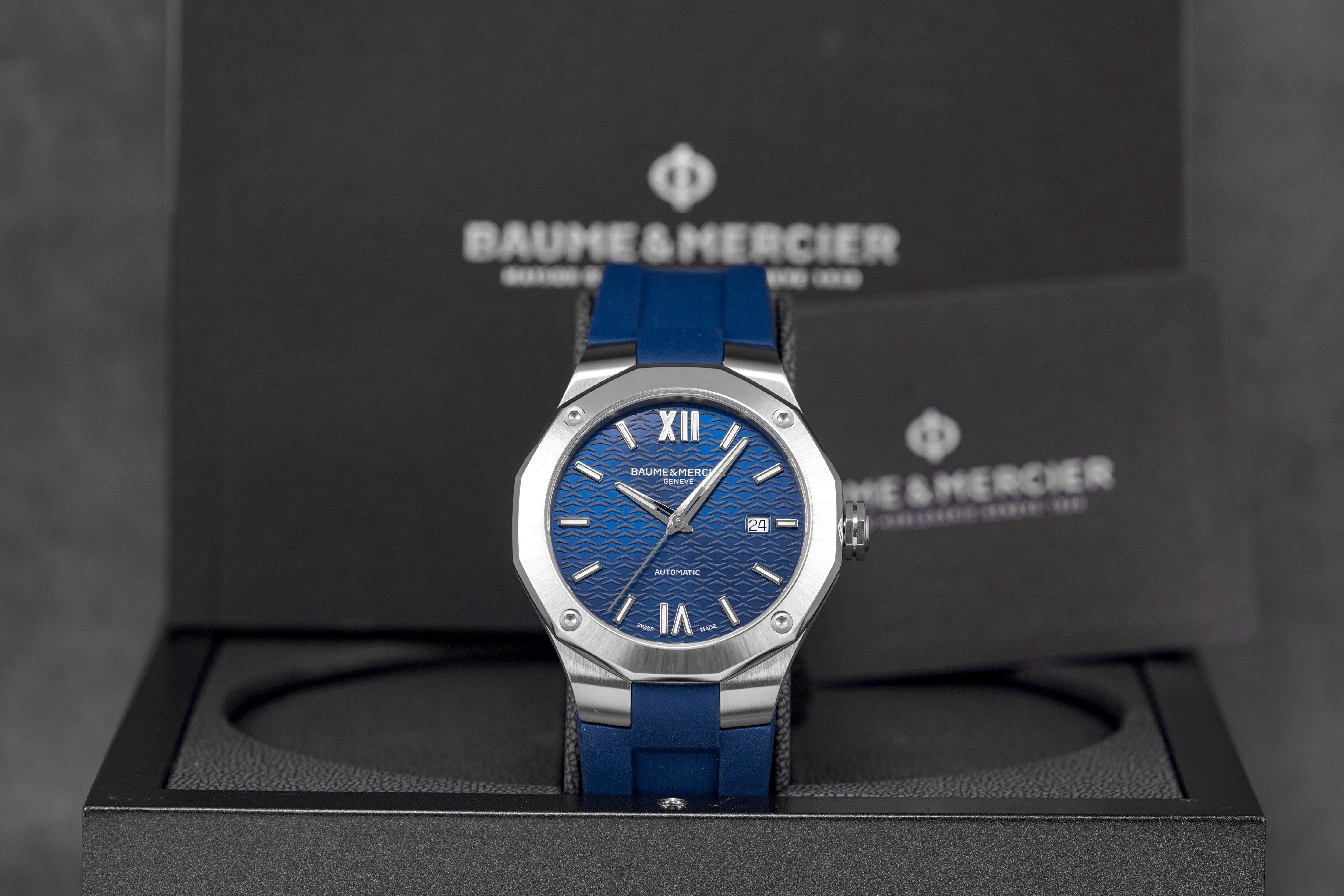 harga baume mercier riviera 10619 blue