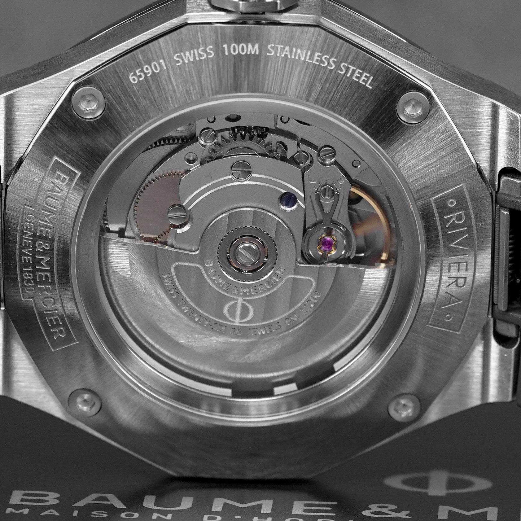 harga baume mercier riviera 10619 blue