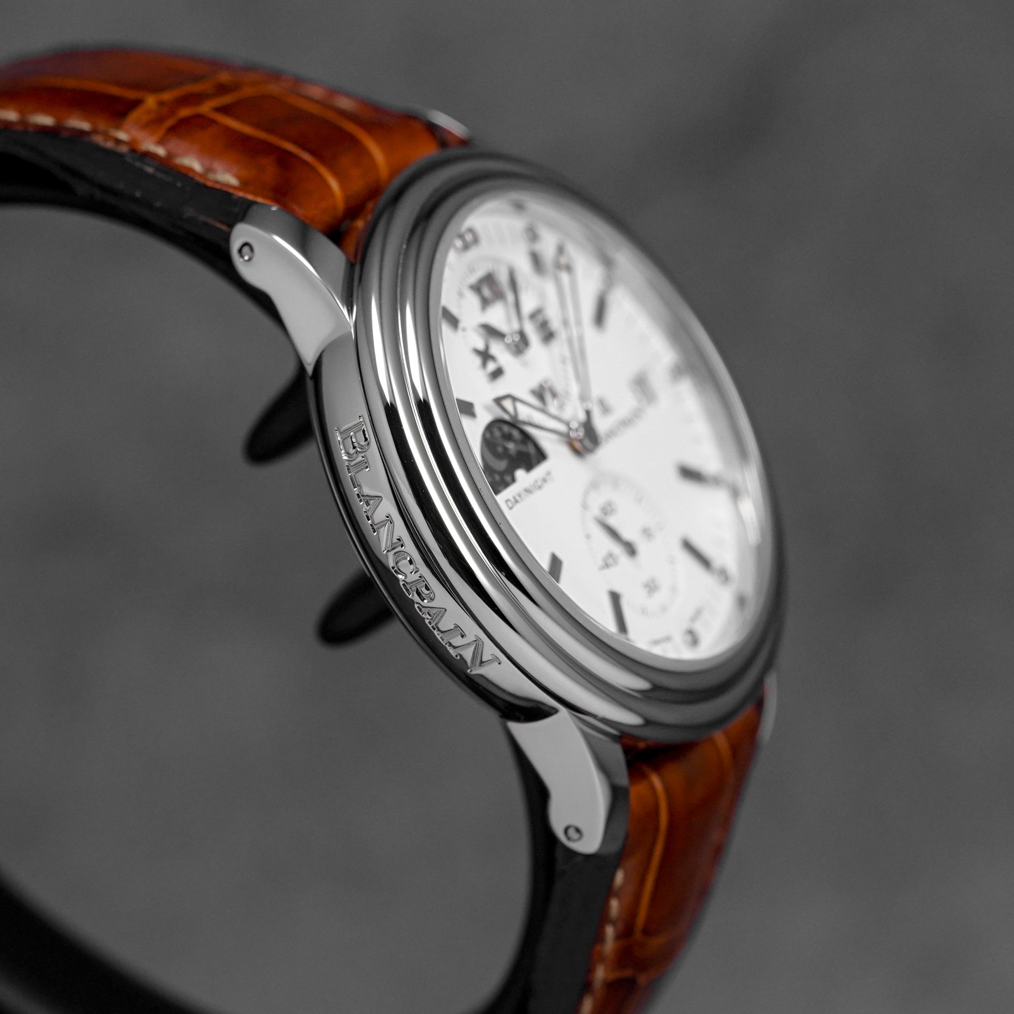LEMAN DUAL TIME WHITE DIAL (WATCH ONLY)