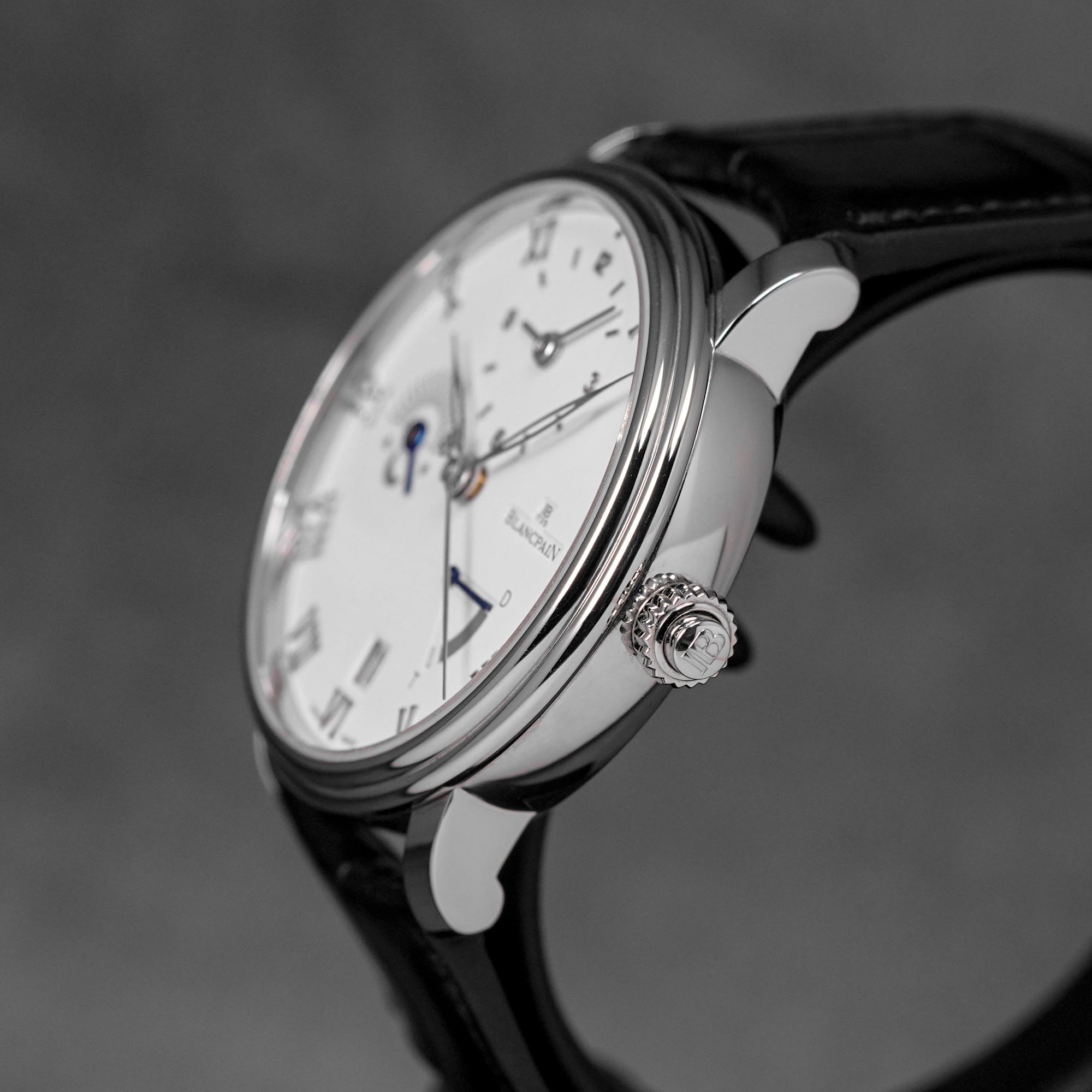 VILLERET DEMI-FUSEAU HORAIRE WHITE DIAL (WATCH ONLY)