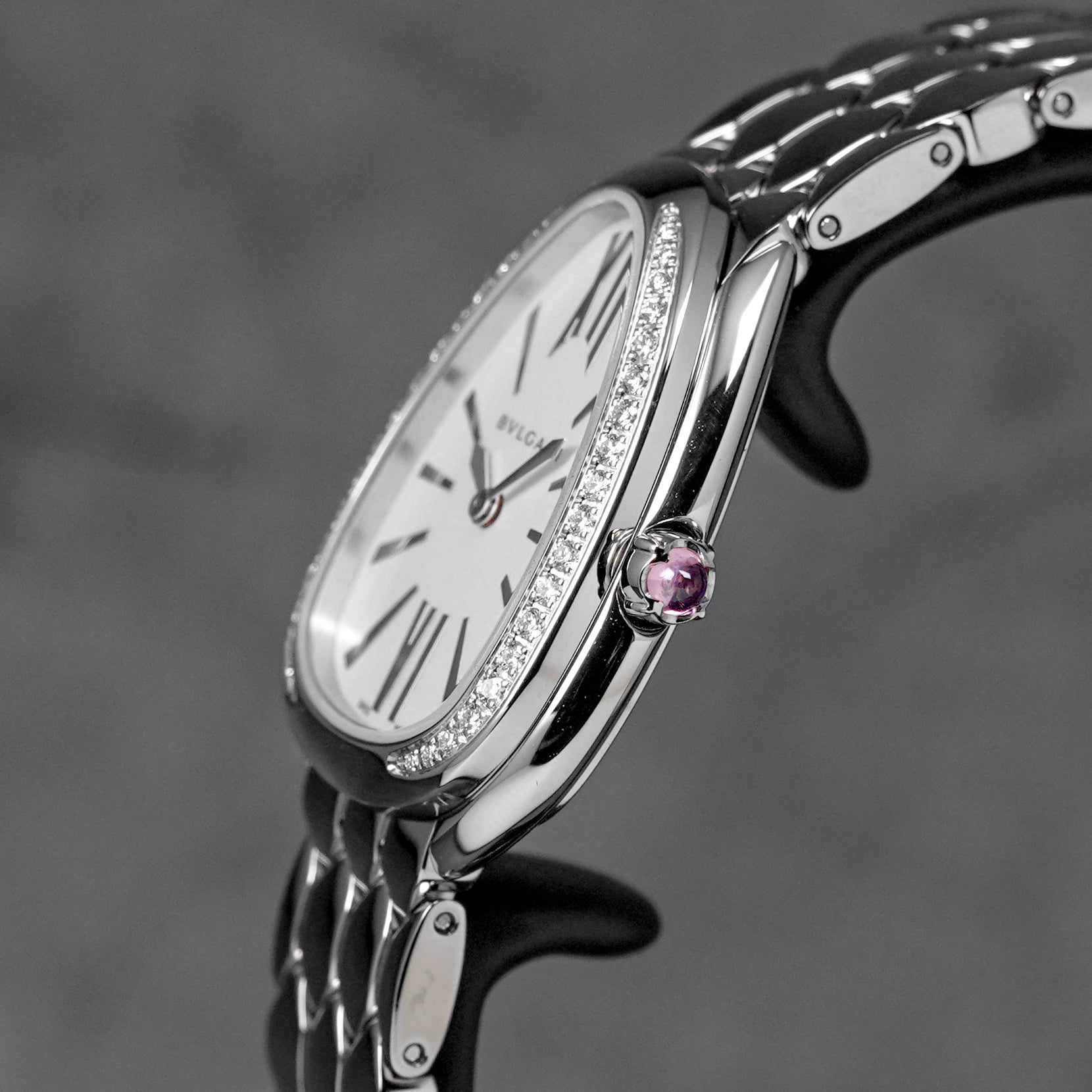 harga blvgari serpenti sedutori silver diamond