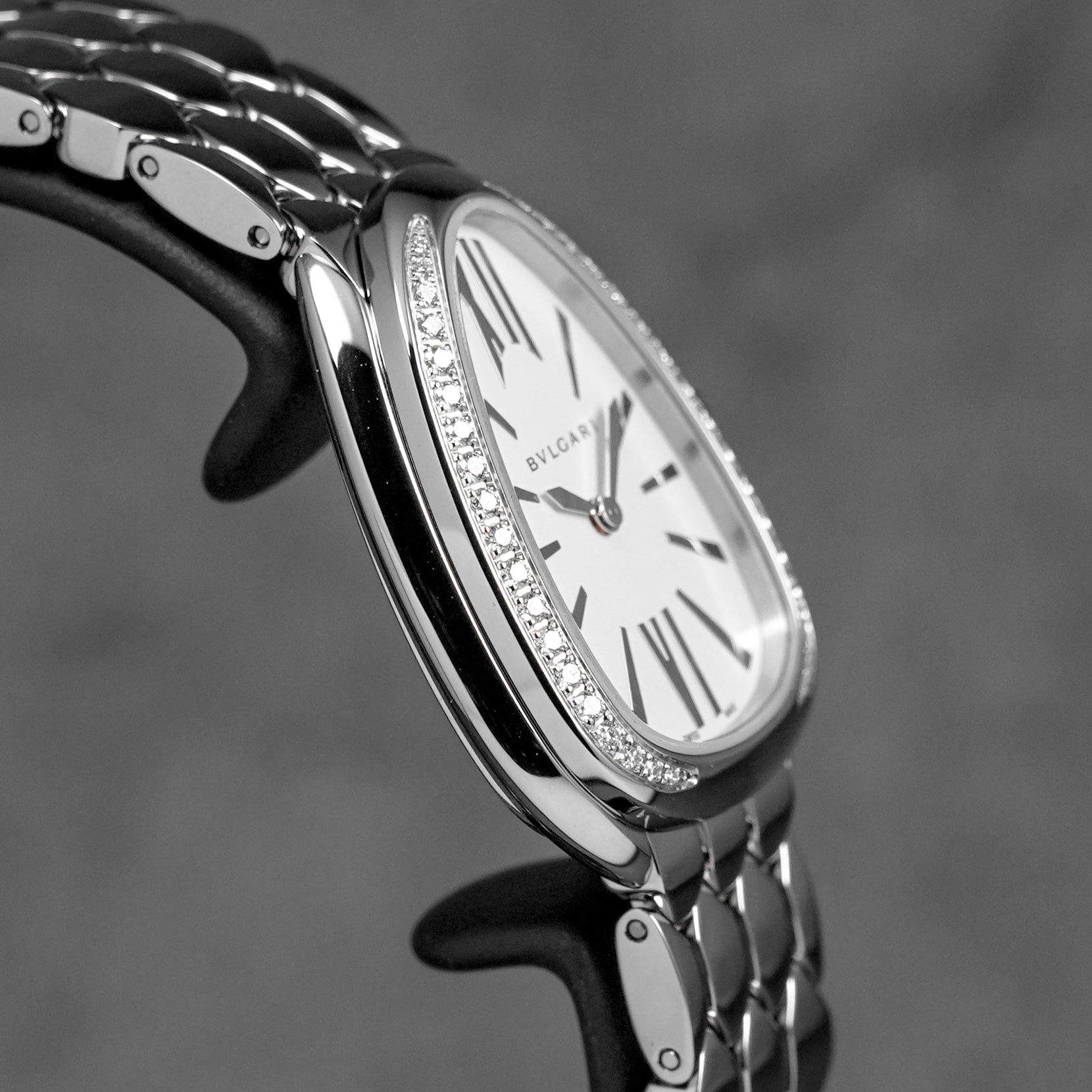 harga blvgari serpenti sedutori silver diamond