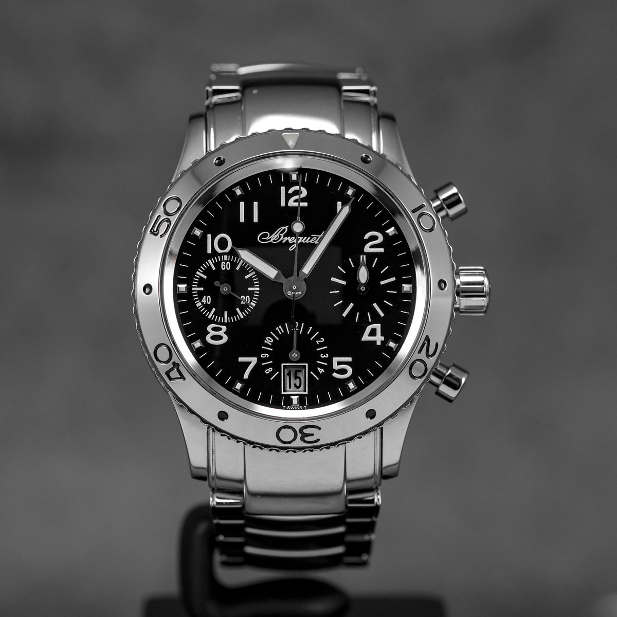 TYPE XX AERONAVALE CHRONOGRAPH BLACK DIAL (WATCH ONLY)