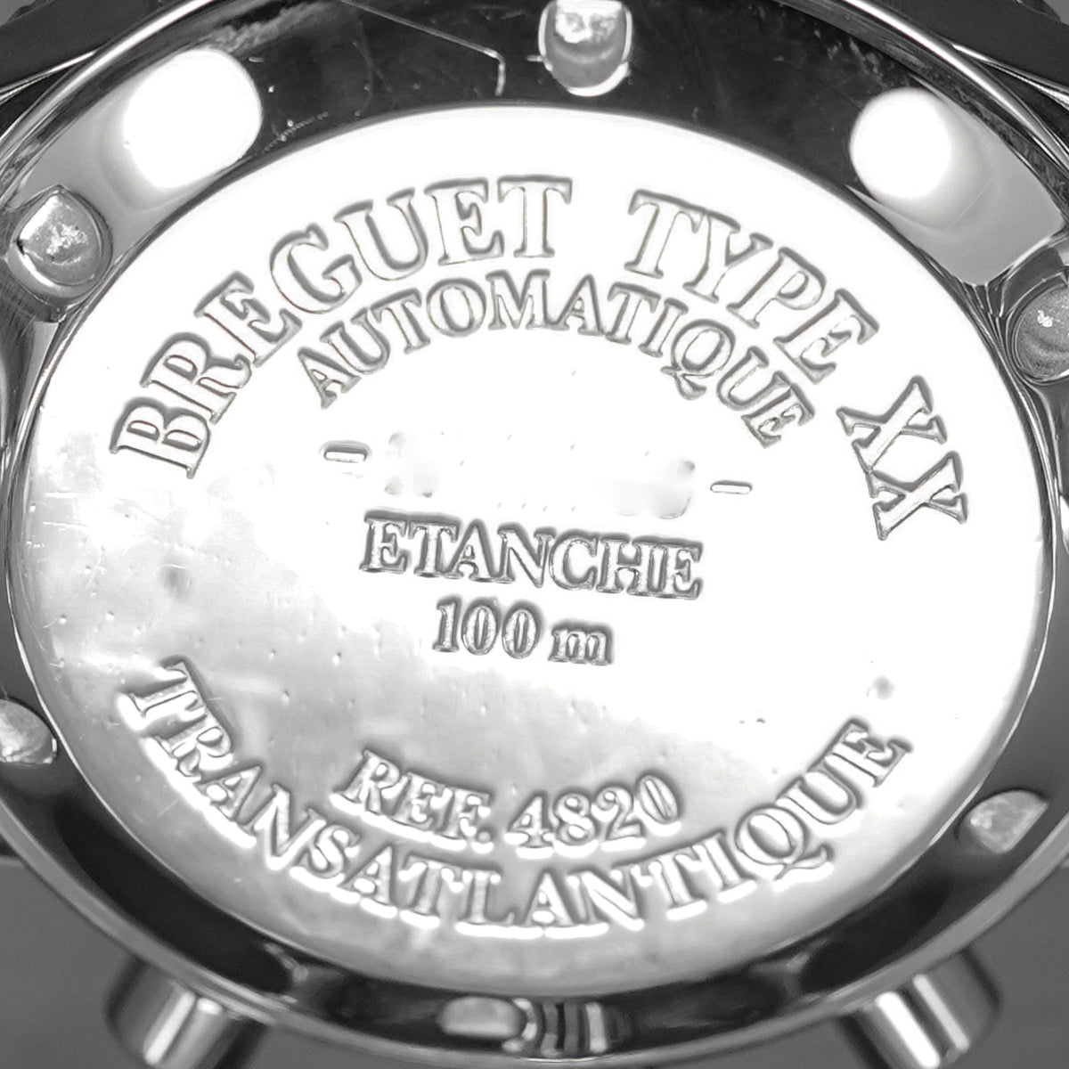 TYPE XX TRANSATLANTIQUE CHRONOGRAPH BLACK DIAL (WATCH ONLY)