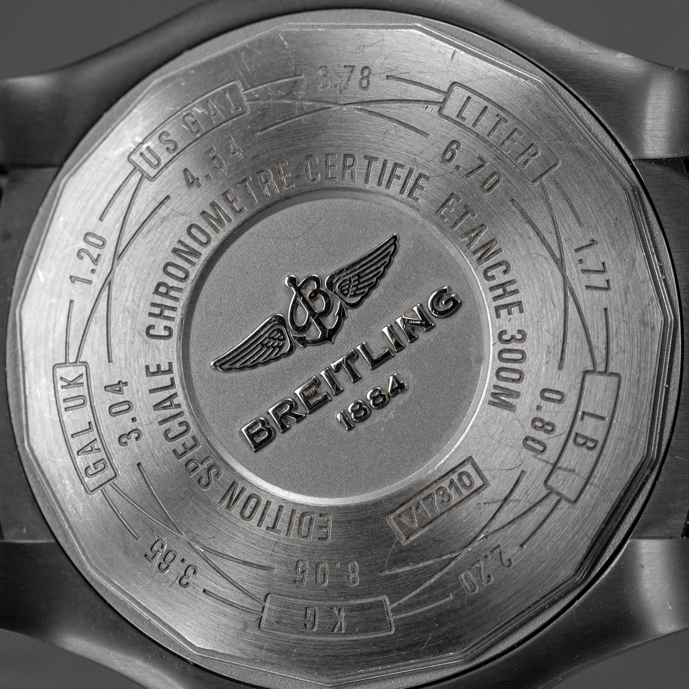 harga breitling avenger blackbird 48 dlc coated