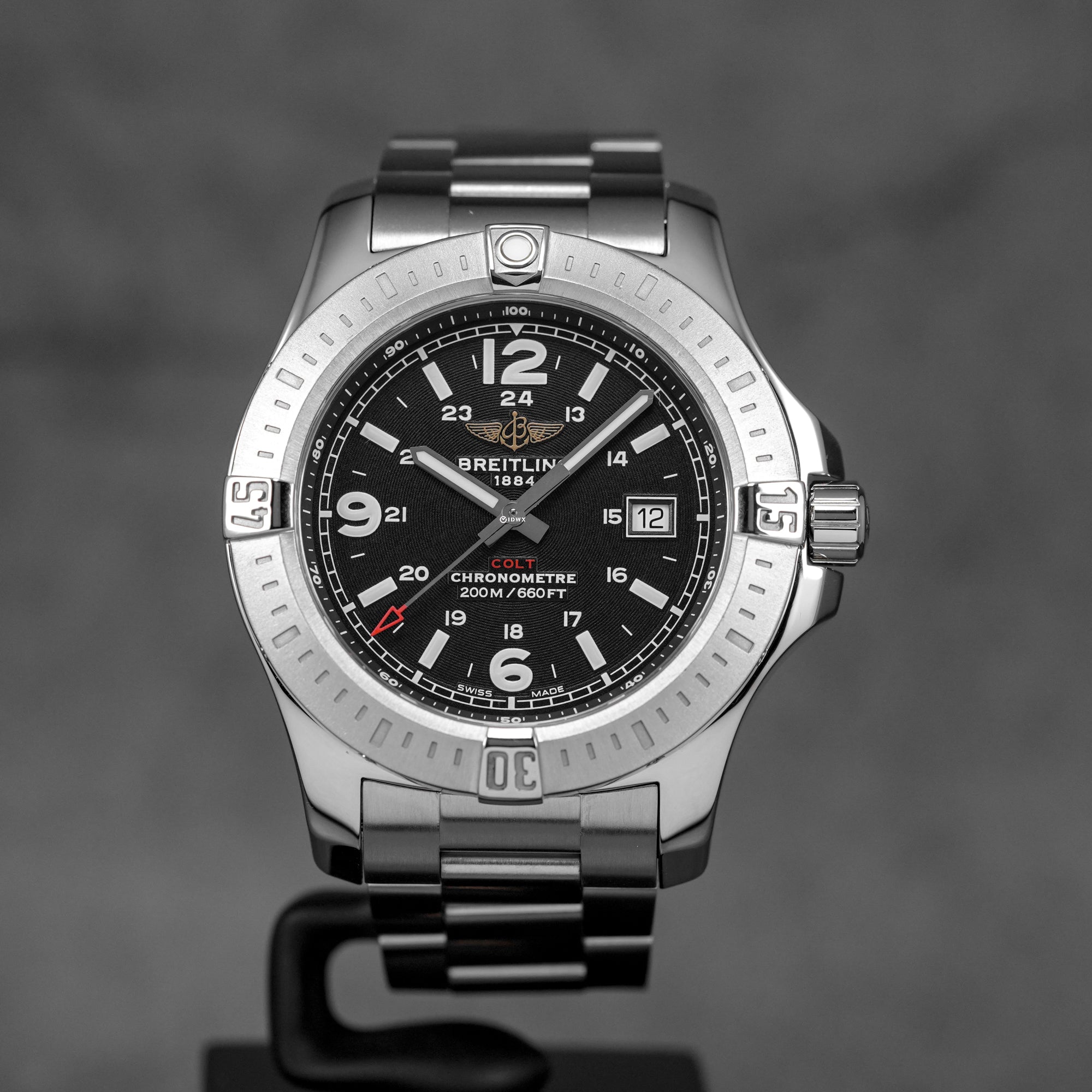 harga breitling colt 44 black