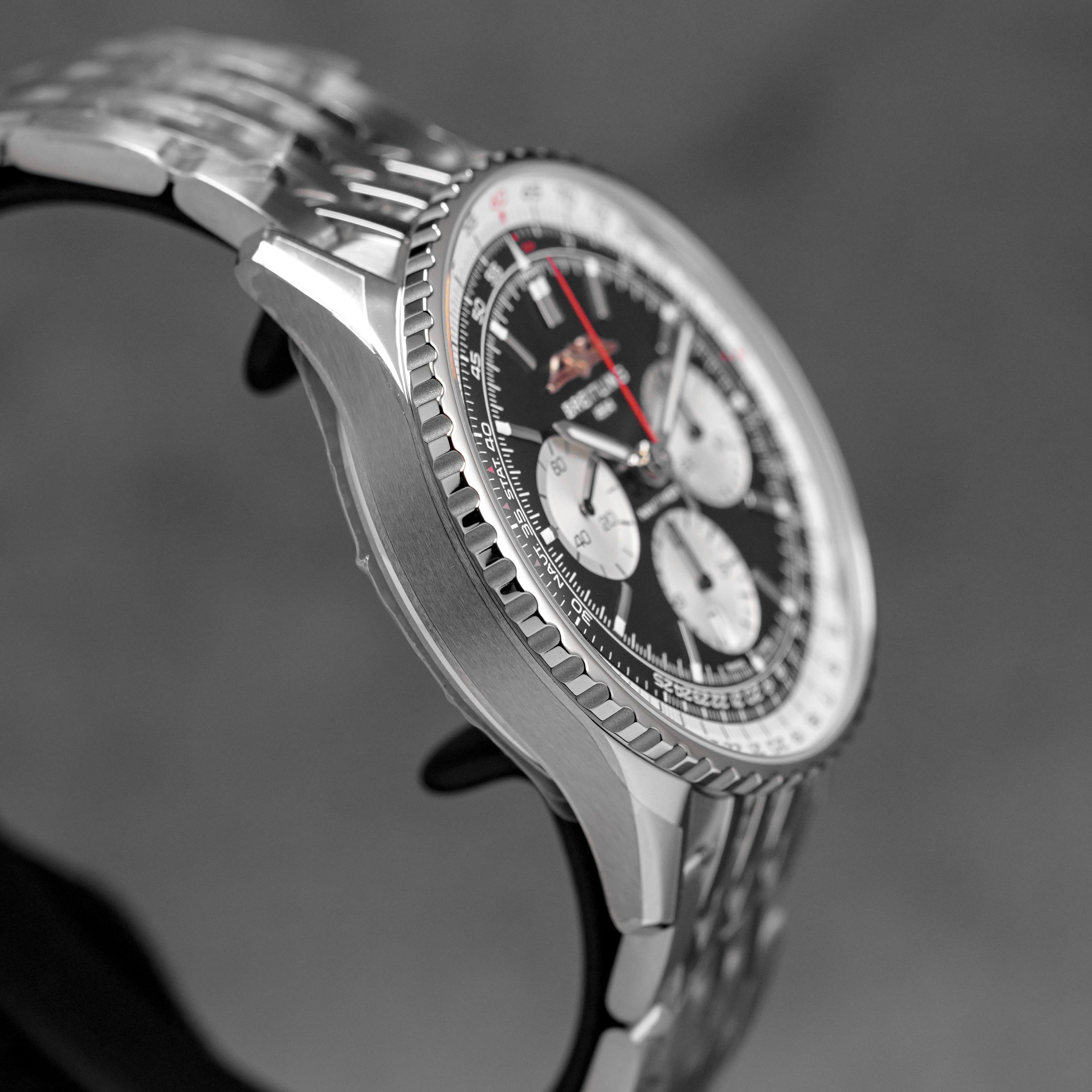 harga breitling navitimer b01 43 chrono black