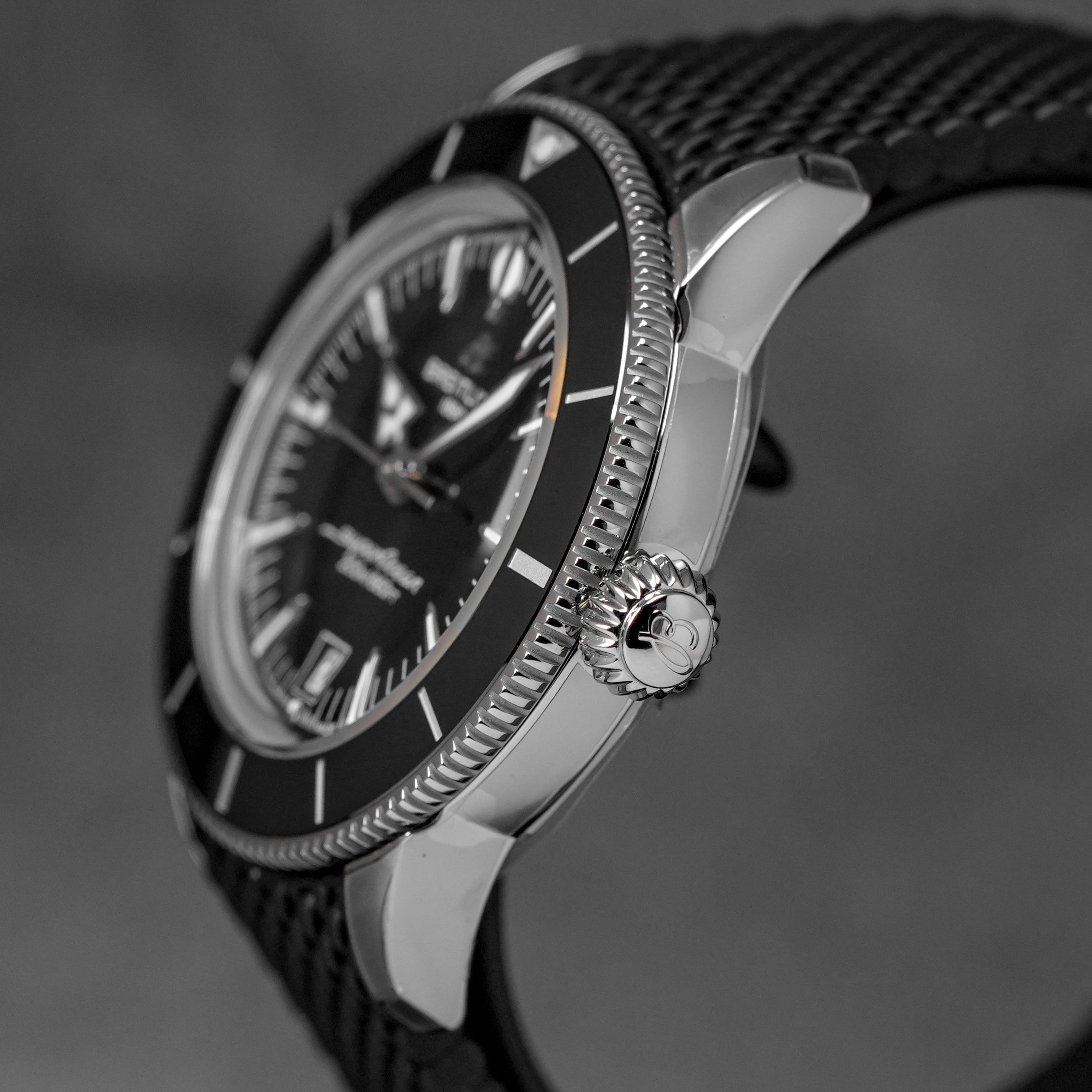 harga breitling superocean b31 black