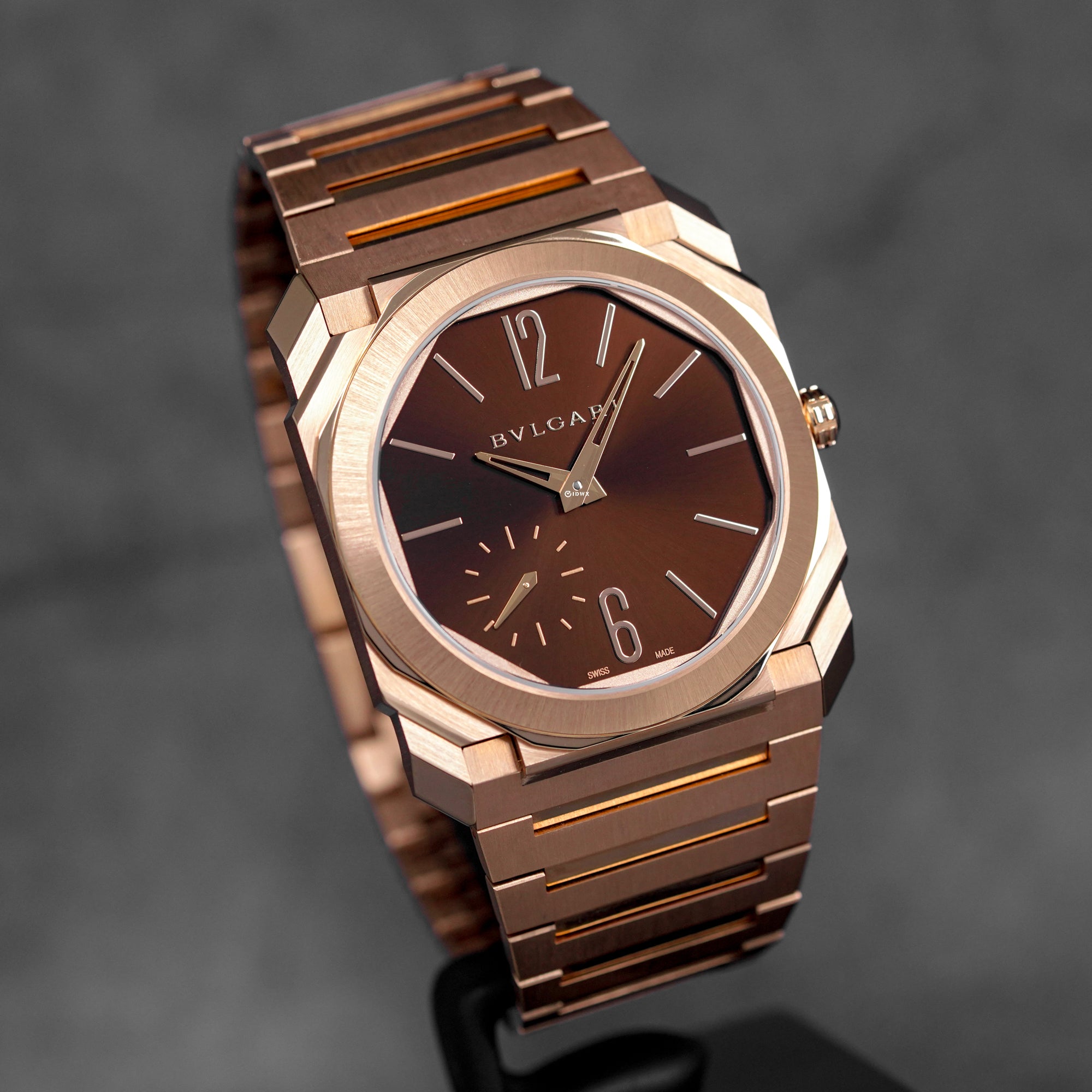 harga bvlgari octo finissimo rosegold brown terbaru