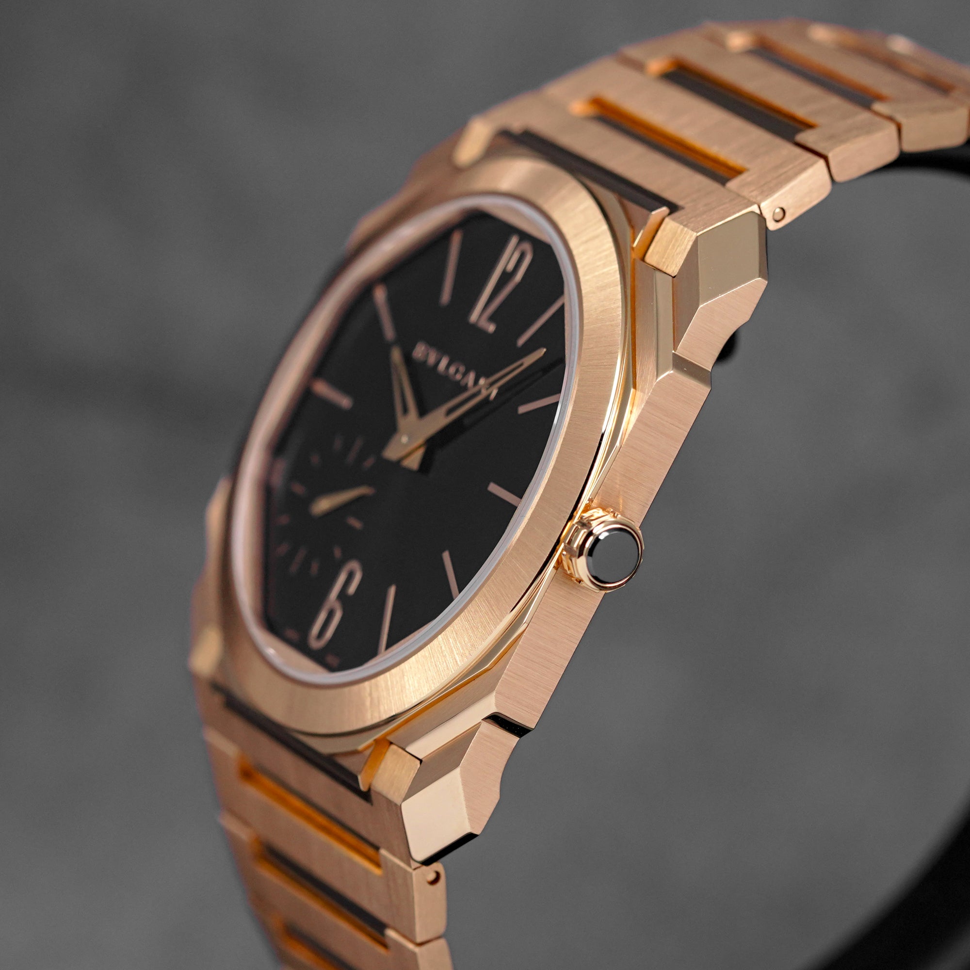 harga bvlgari octo finissimo rosegold brown terbaru