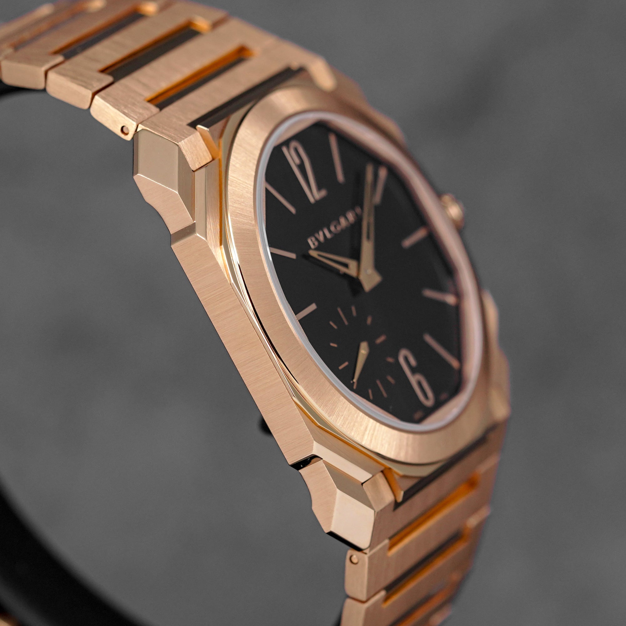 harga bvlgari octo finissimo rosegold brown terbaru