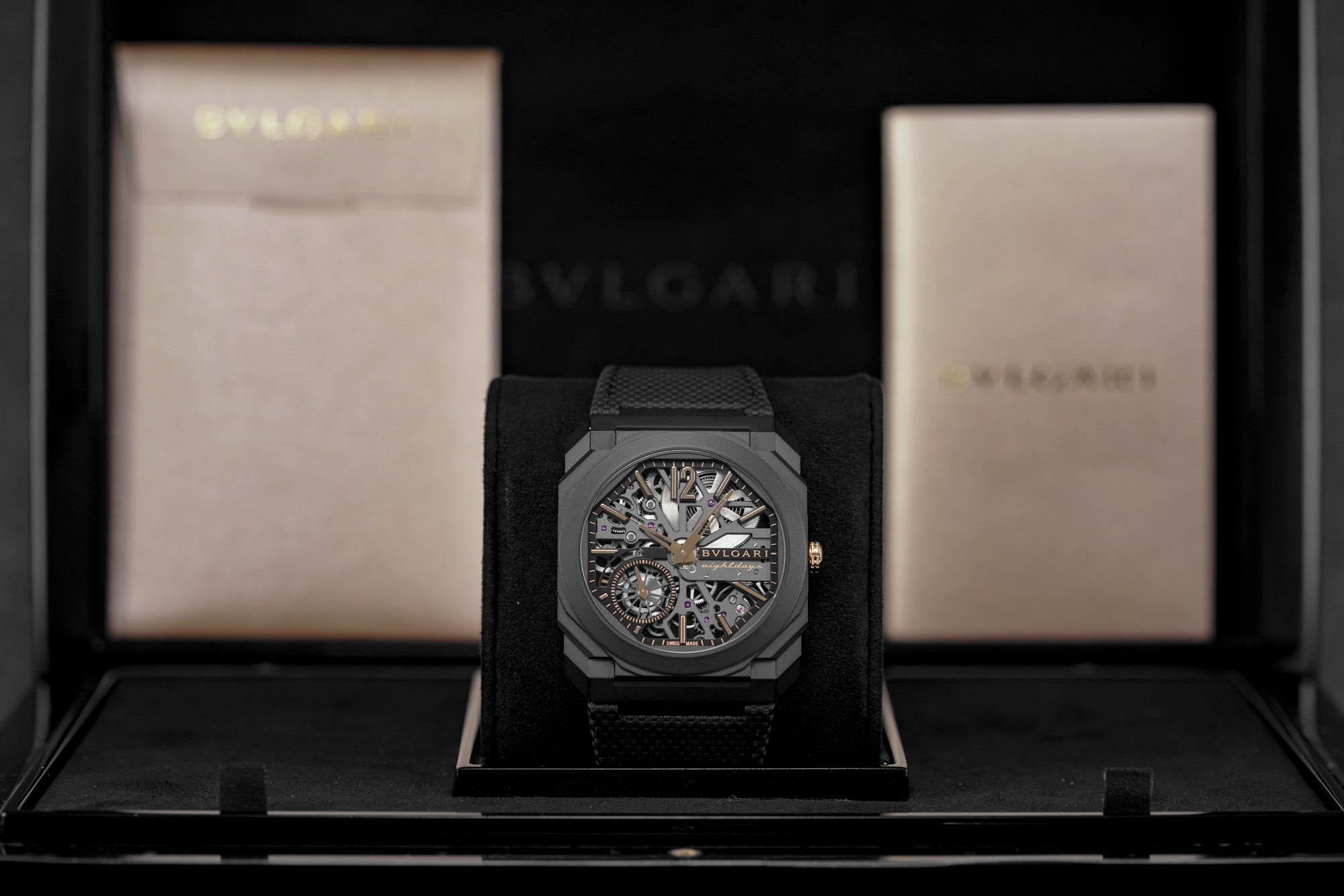harga bvlgari octo finissimo skeleton 8 days black