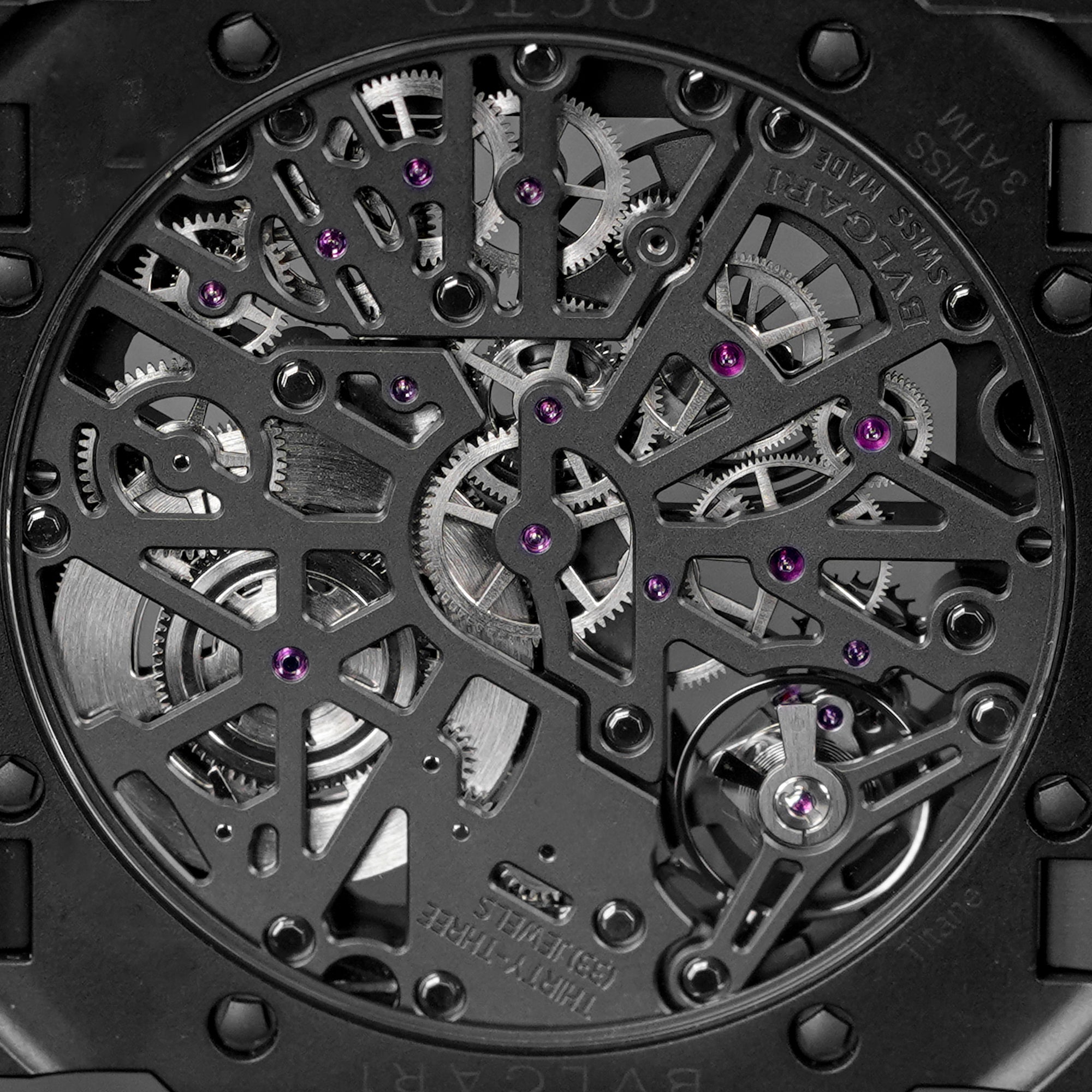 harga bvlgari octo finissimo skeleton 8 days black