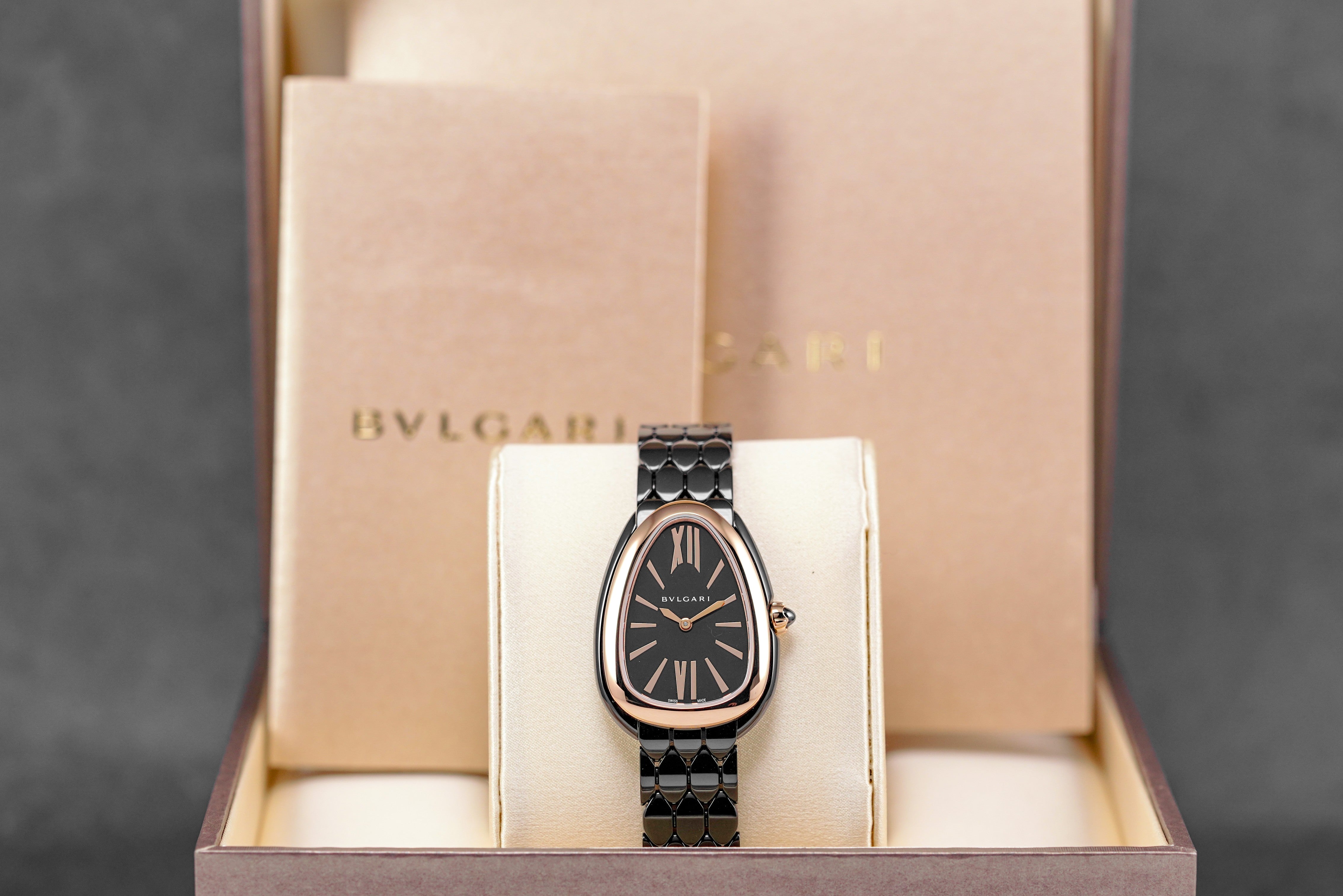 SERPENTI SEDUTORRI TWOTONE ROSEGOLD BLACK DIAL (2026)